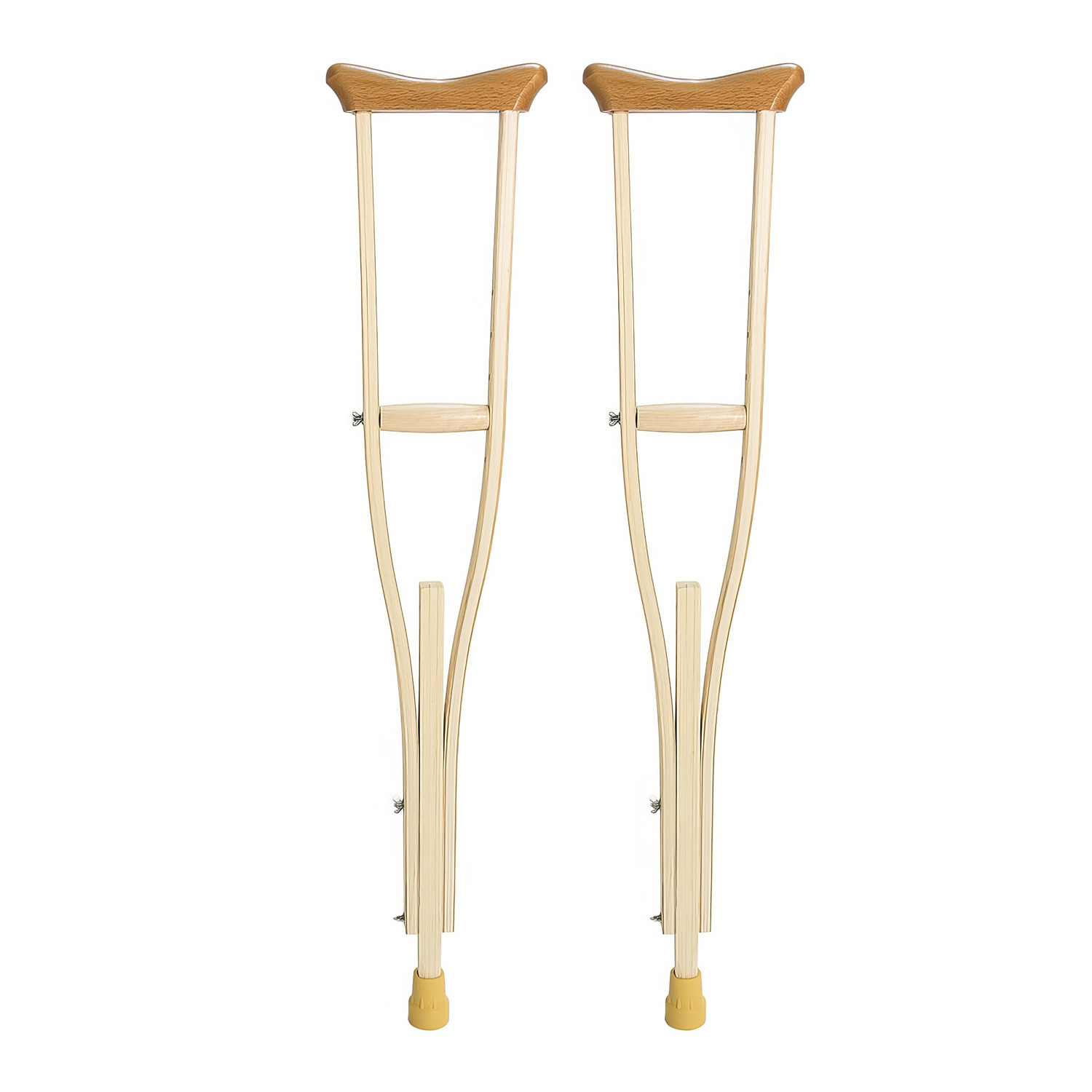 подмышечные костыли МЕГА-ОПТИМ 01-КИ деревянные детские без УПС, до 100 кг - 3
