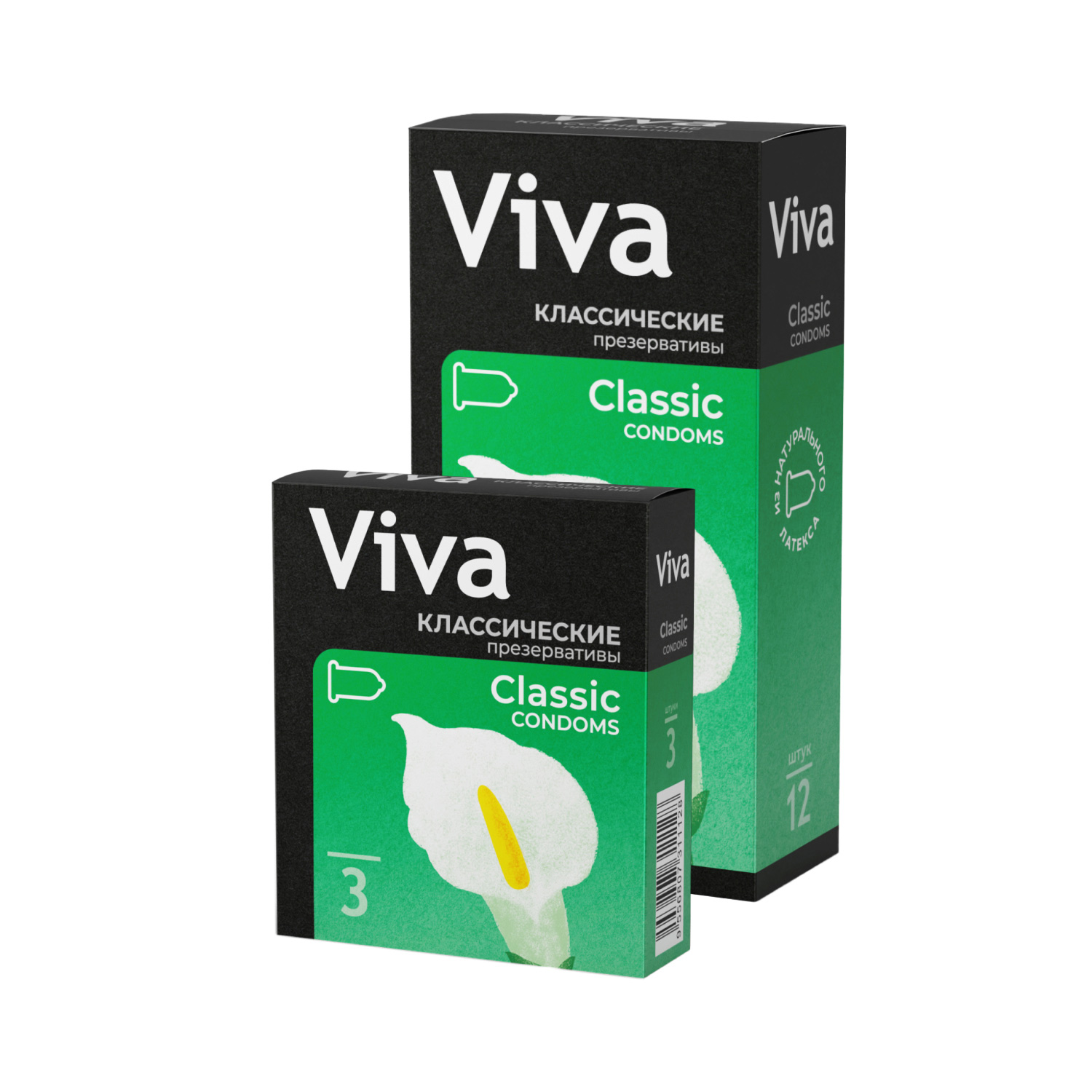 Презервативы VIVA Классические 12 штук