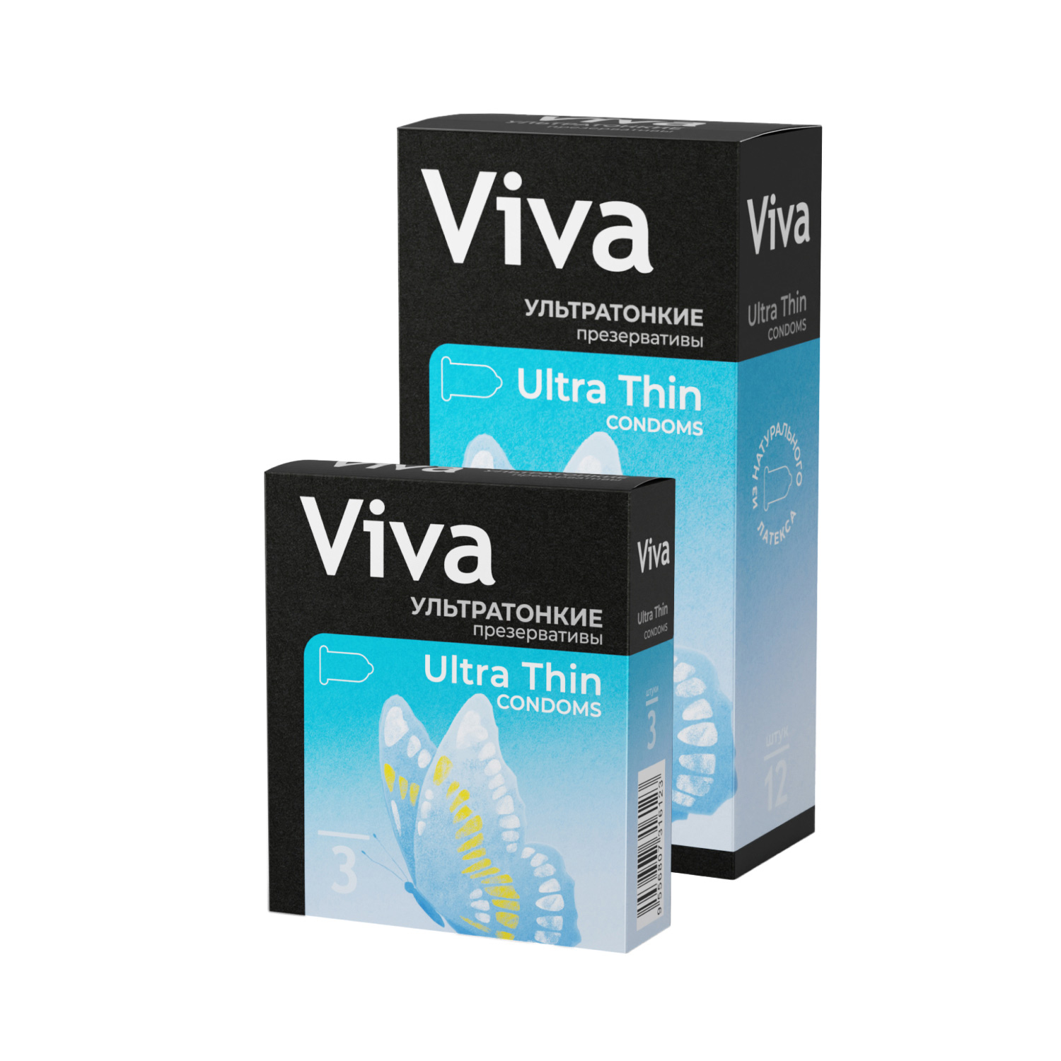 Презервативы VIVA ультратонкие 12 штук