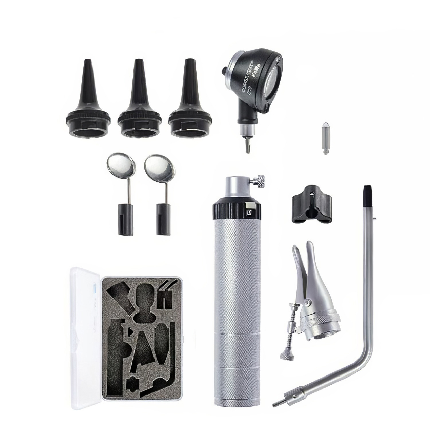 Оториноскоп KAWE Basic Set C10 с принадлежностями (02.01000.002) 