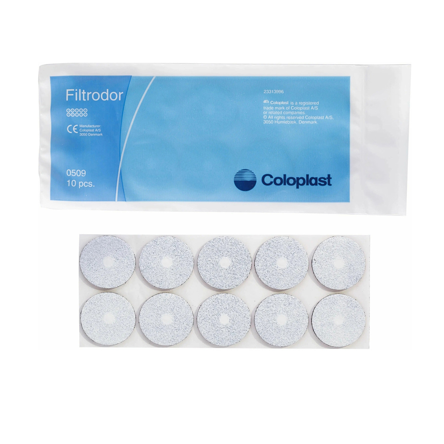 Фильтры COLOPLAST Filtrodor 0509 для калоприемников, 10штук - 1