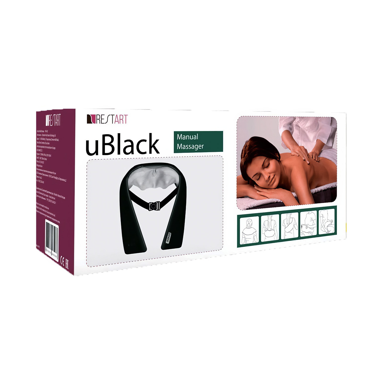 Массажер для шеи и плеч GESS RA-342 uBlack многофункциональный - 5