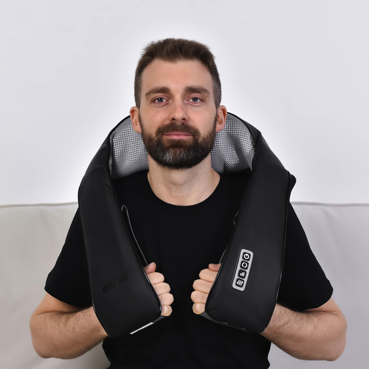 Массажер для шеи и плеч GESS RA-342 uBlack многофункциональный - 6