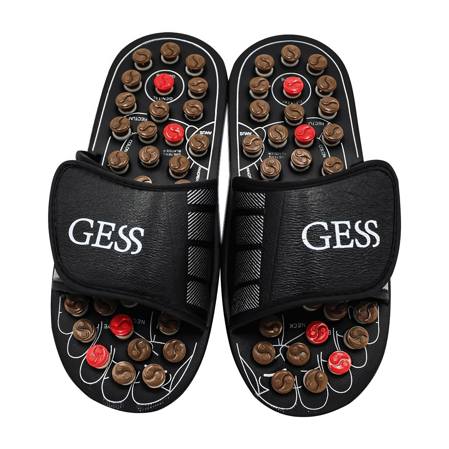 Массажер для стоп GESS 204 uFoot в виде тапочек размер M