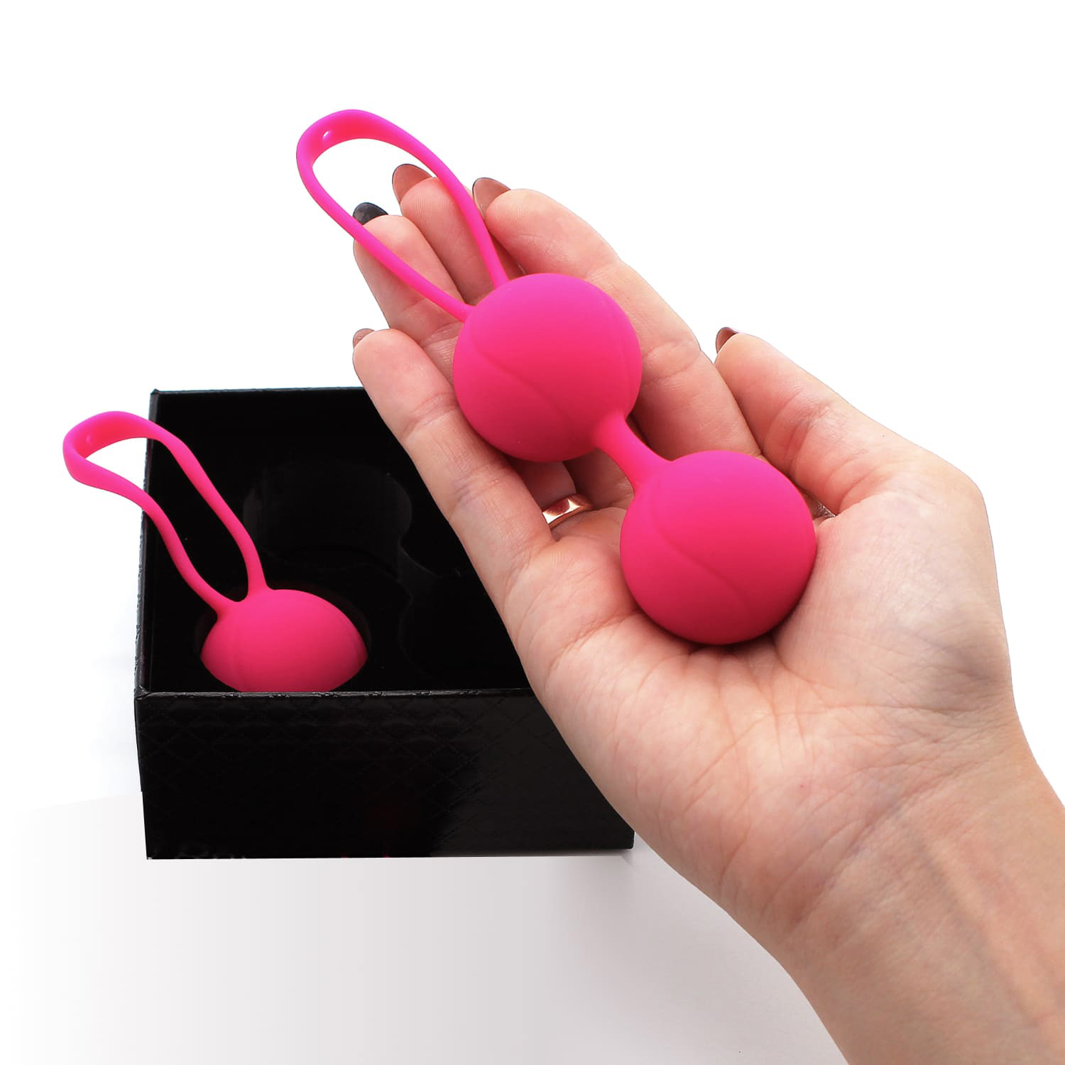 Тренажер Кегеля GESS RestArt Kegel Balls RA-302 розовый - 3
