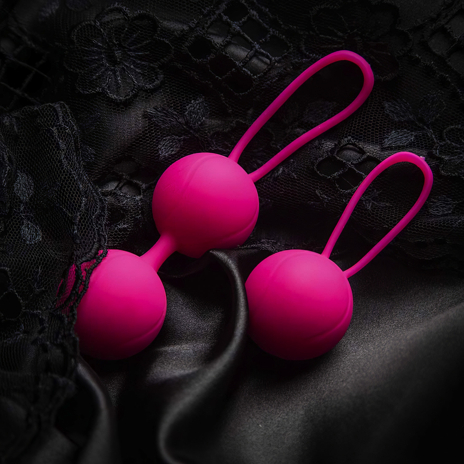 Тренажер Кегеля GESS RestArt Kegel Balls RA-302 розовый - 4
