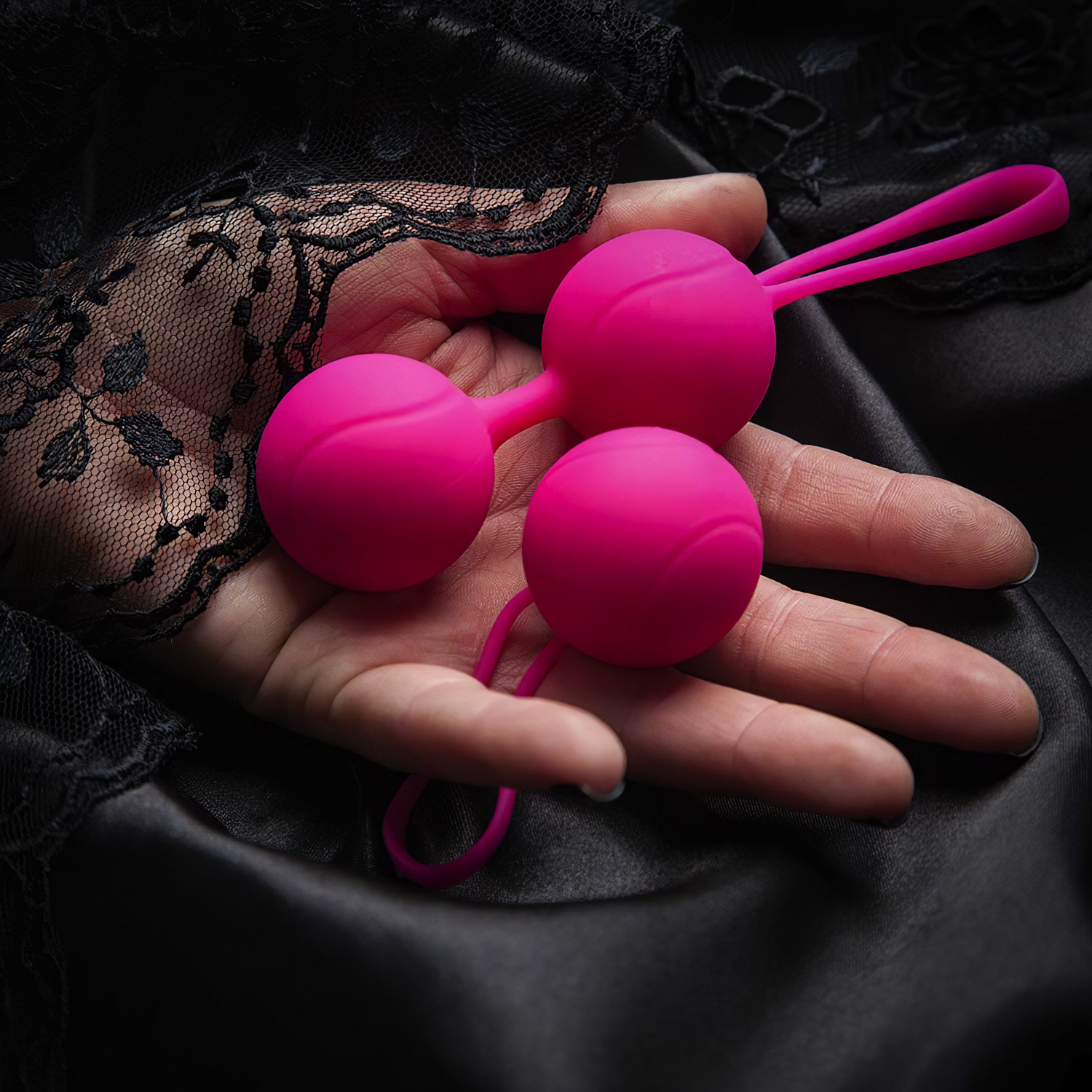 Тренажер Кегеля GESS RestArt Kegel Balls RA-302 розовый - 5