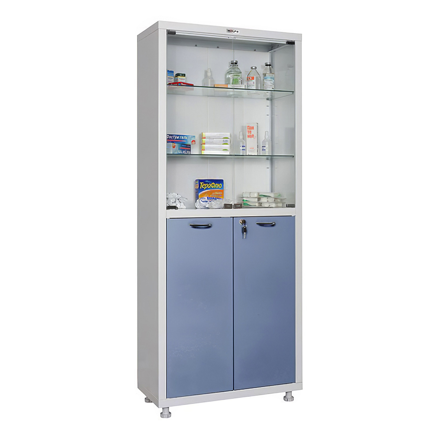 Шкаф медицинский Hilfe МД 2 1670/SG двустворчатый - 1