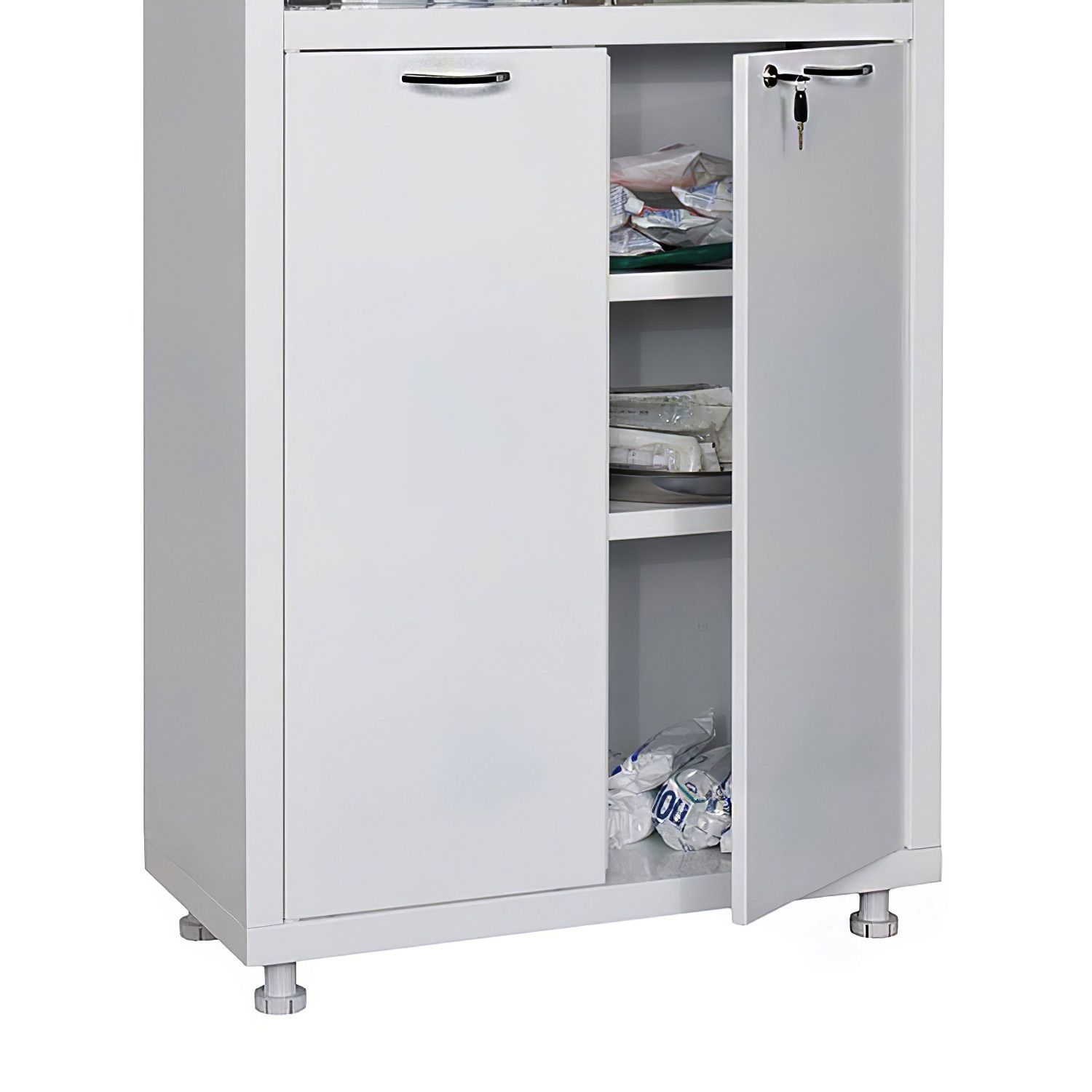 Шкаф медицинский Hilfe МД 2 1670/SG двустворчатый - 3