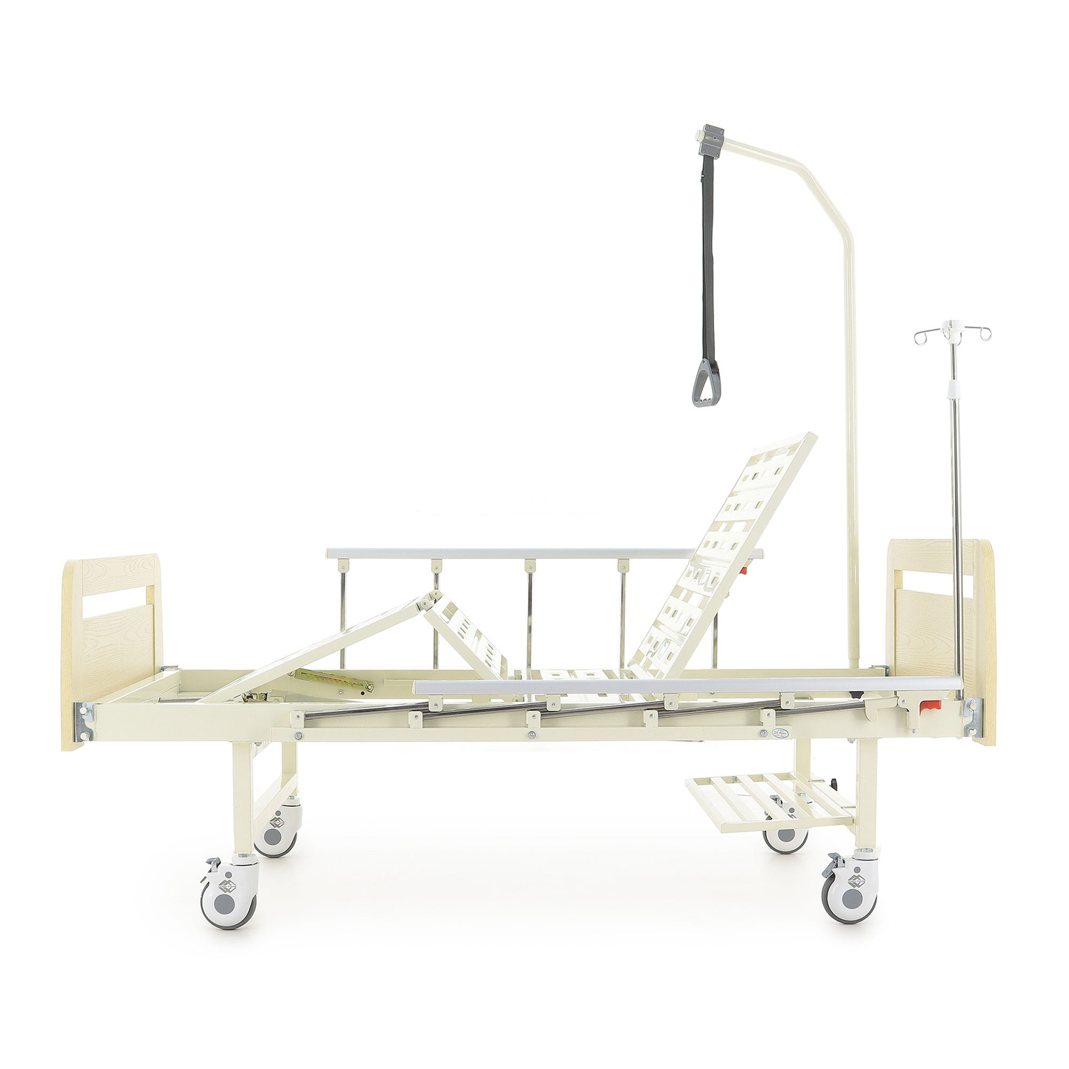Кровать механическая MED-MOS E-8 4-секционная с полкой и столиком, до 250кг - 6