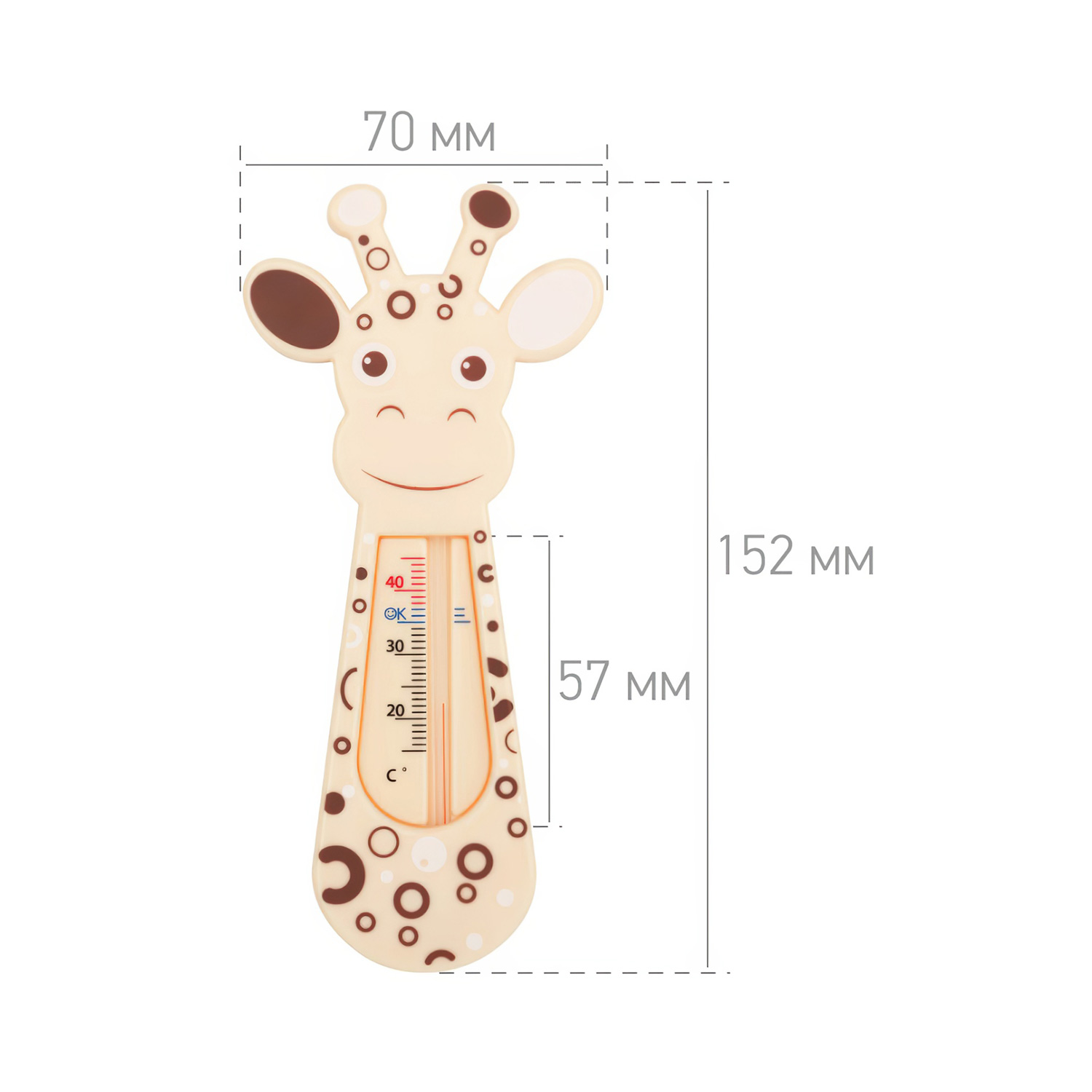 Термометр для воды ROXY-KIDS Giraffe - 4