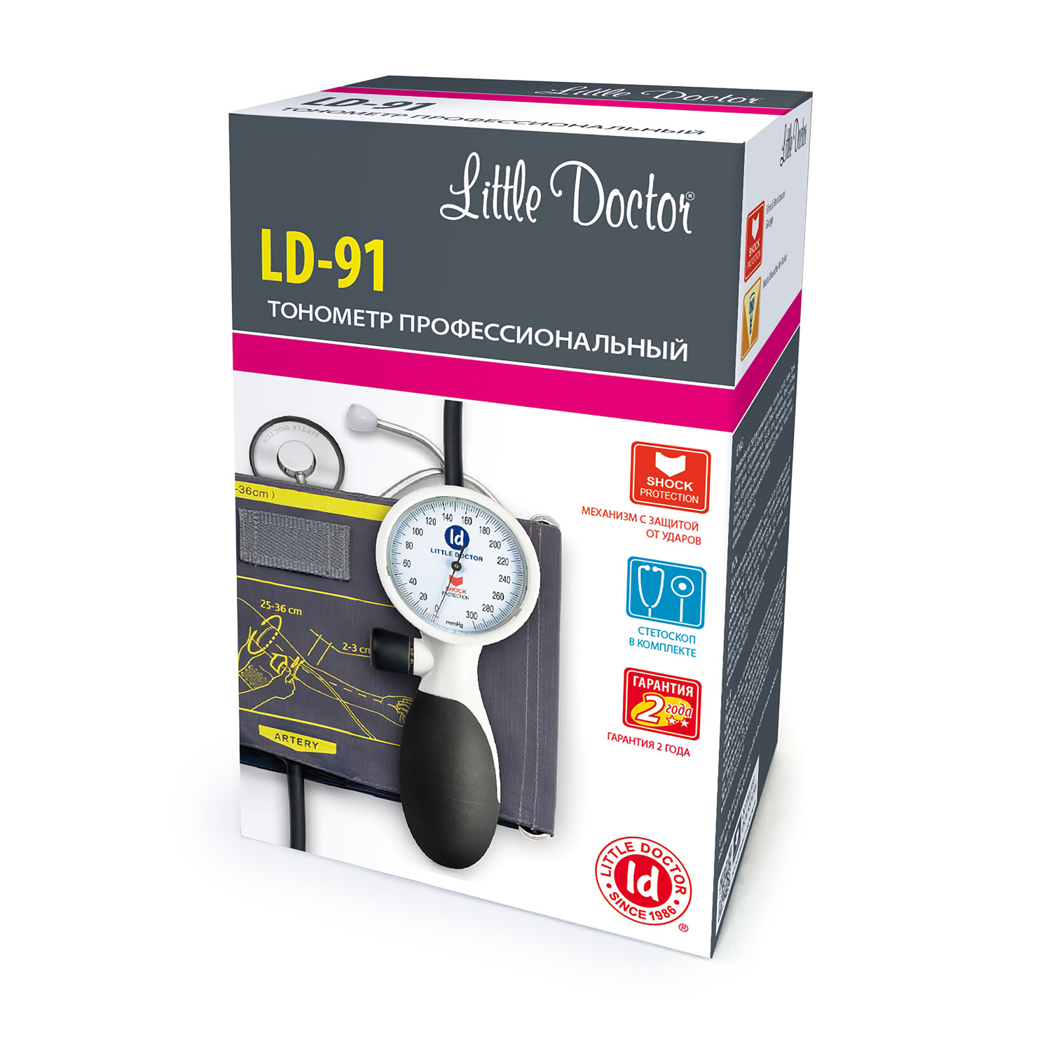 Тонометр Little Doctor LD-91 механический комбинированный - 1