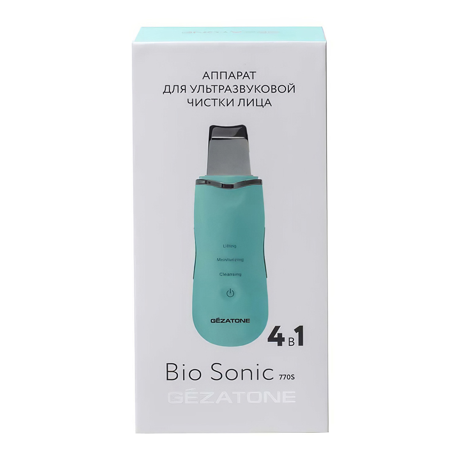 Аппарат GEZATONE Bio Sonic 770S для ультразвуковой чистки и лифтинга  - 2