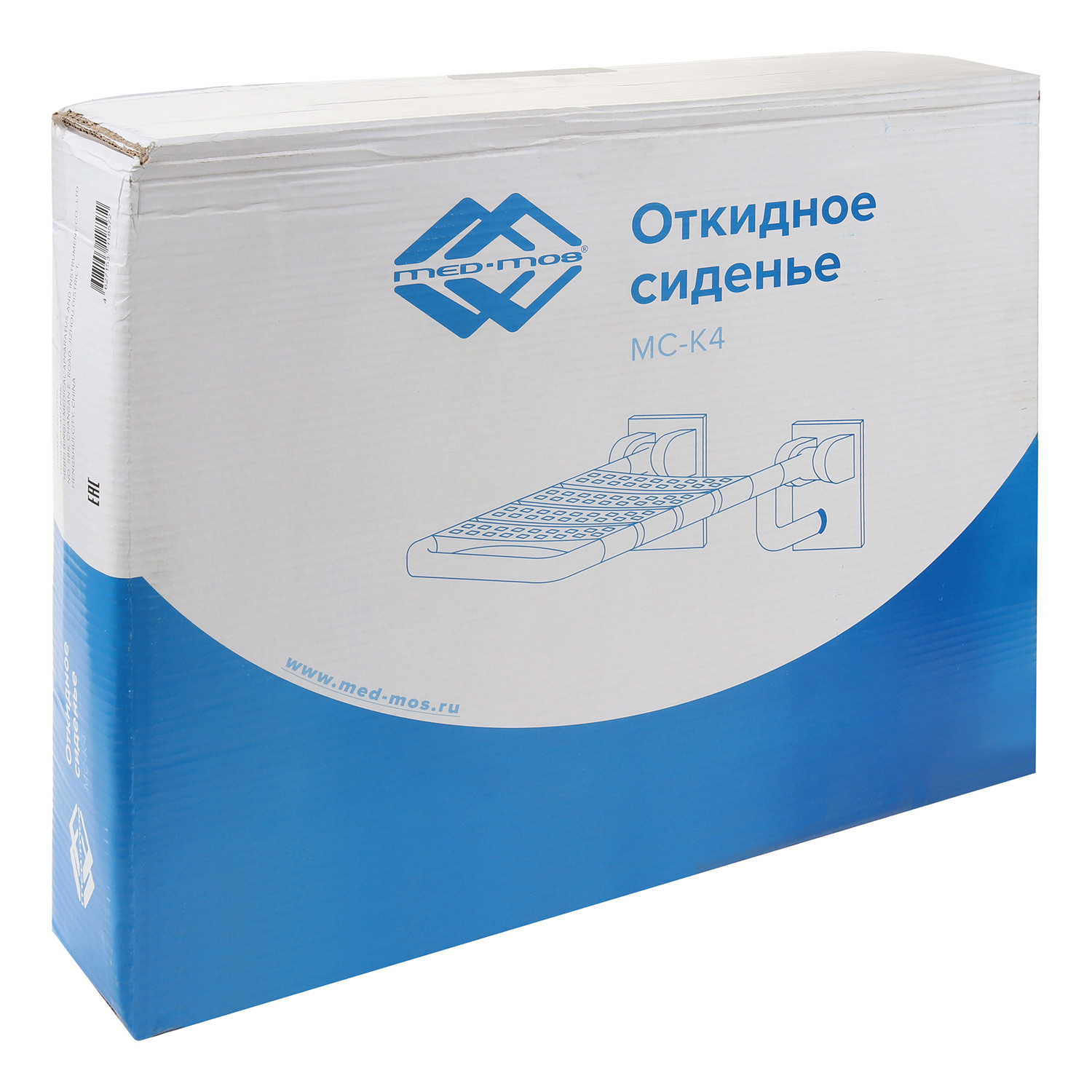 Сиденье откидное MED-MOS МС-К4 для пожилых людей и инвалидов, до 200кг - 5