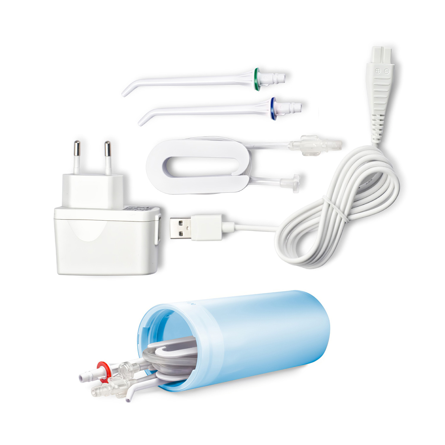 Ирригатор полости рта Aquajet  LD-A3 портативный розовый - 7