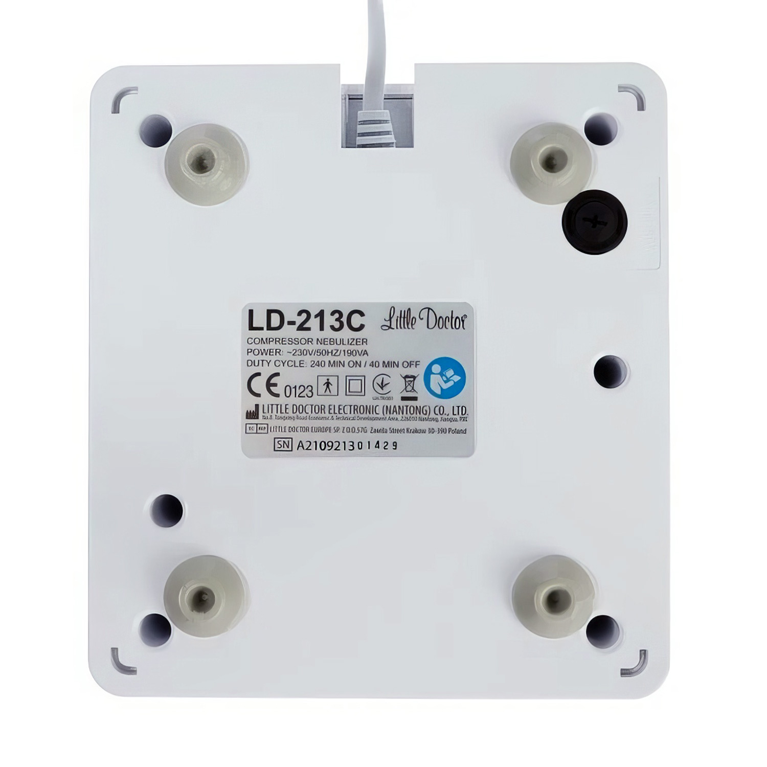 Ингалятор (небулайзер) компрессорный LD-213С для взрослых и детей с маской - 5