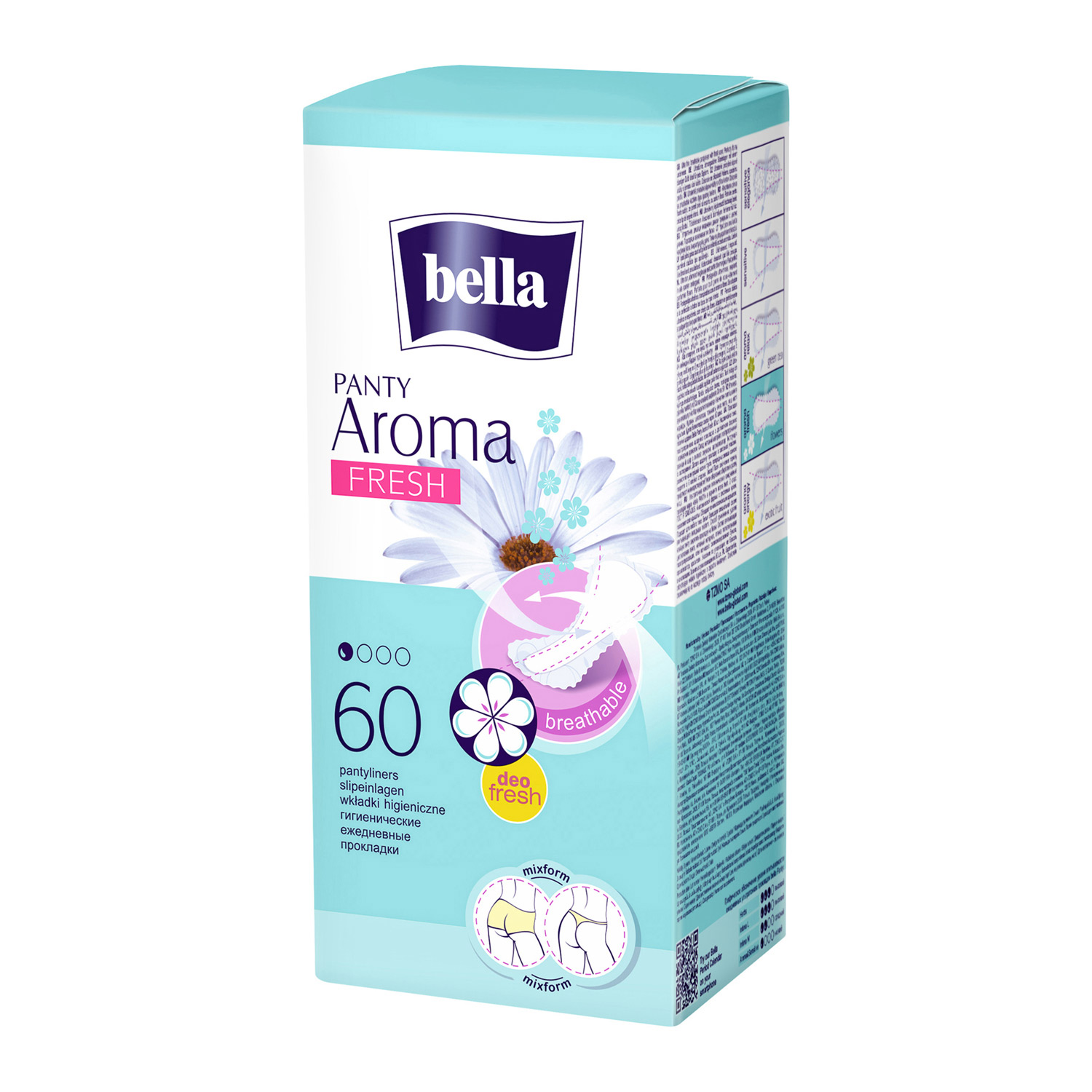 Прокладки ежедневные Белла Panty Aroma Fresh 60шт - 1
