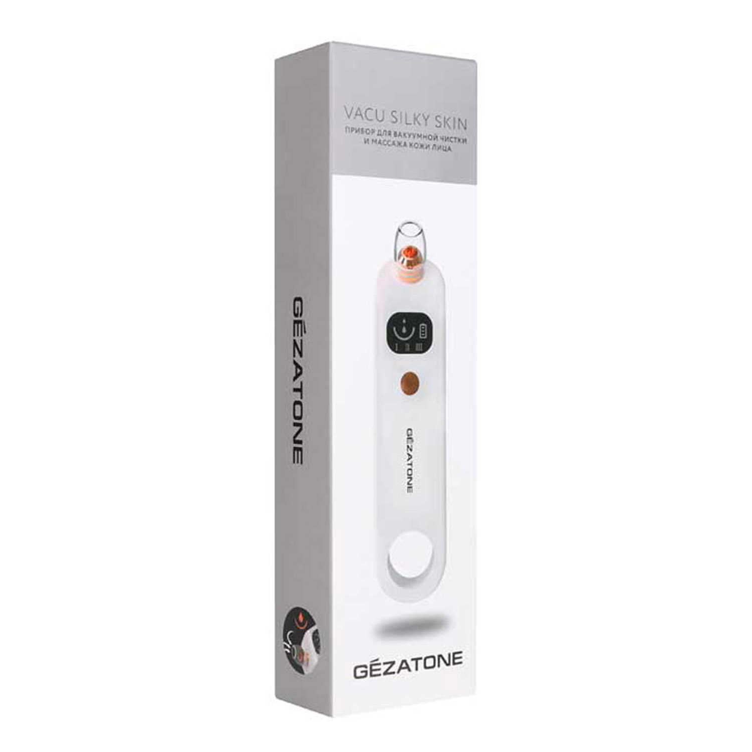 Вакуумный очиститель кожи Gezatone Vacu Silky Skin