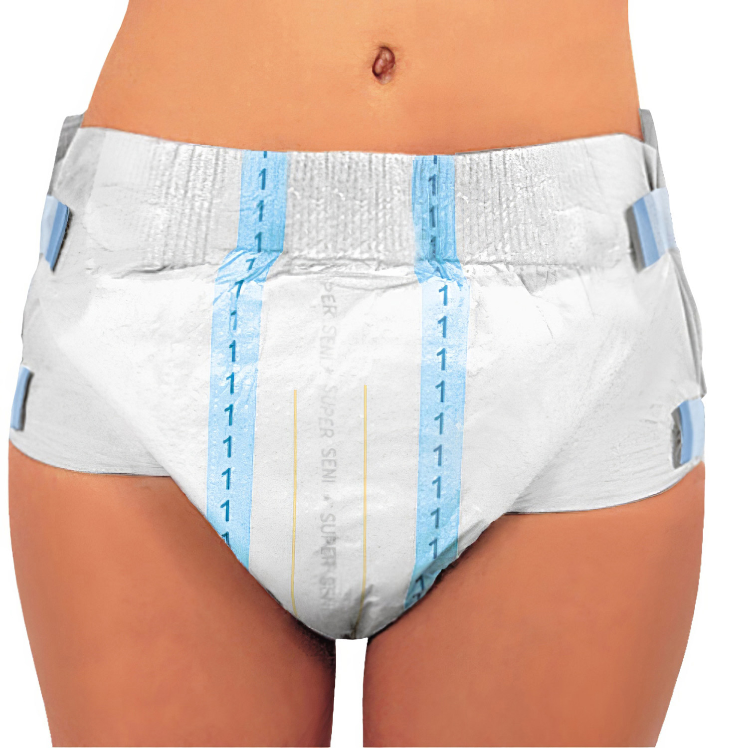 Подгузники для взрослых SENI Super Classic Medium (M) 30 штук, 6 капель - 4