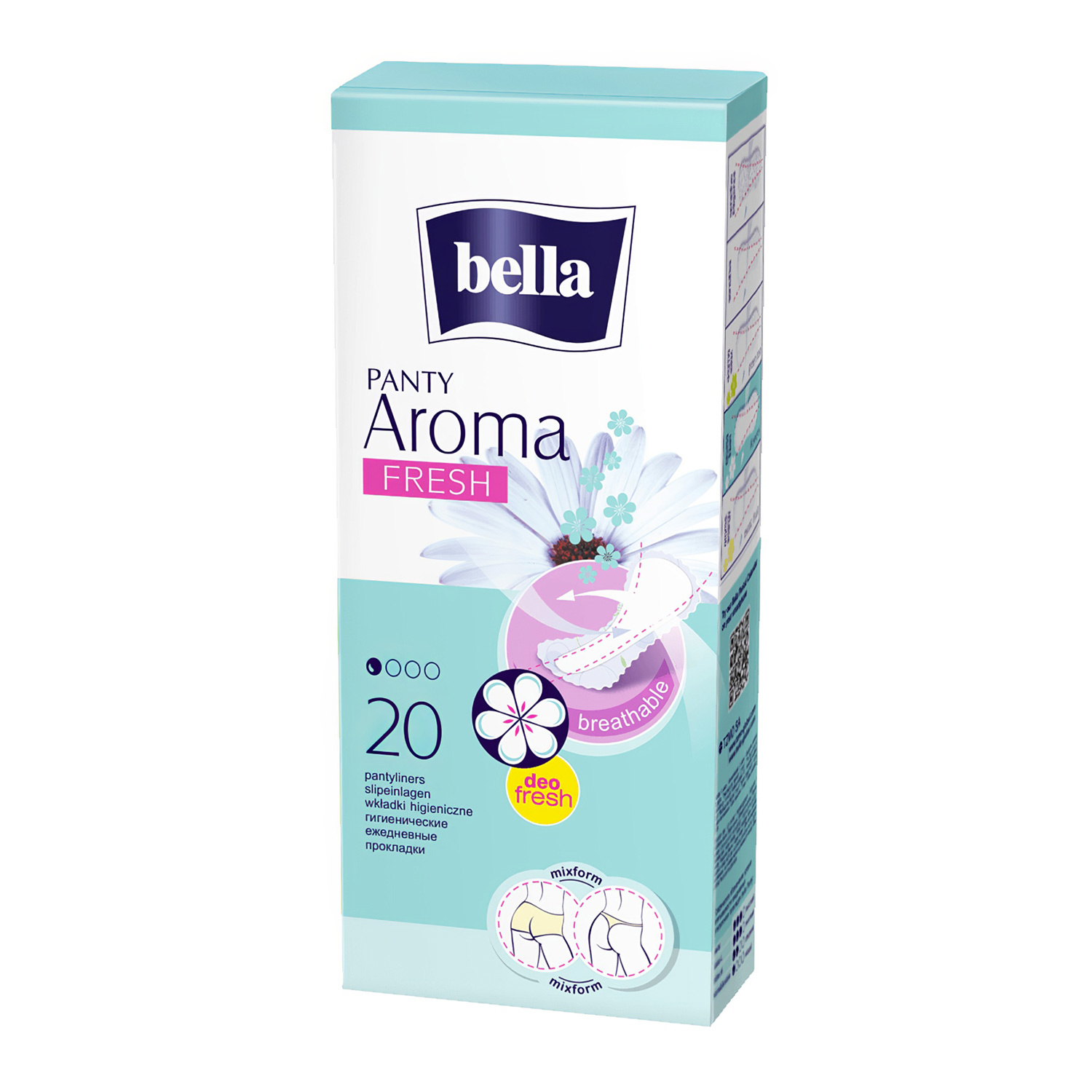 Прокладки ежедневные Белла Panty Aroma Fresh 60шт