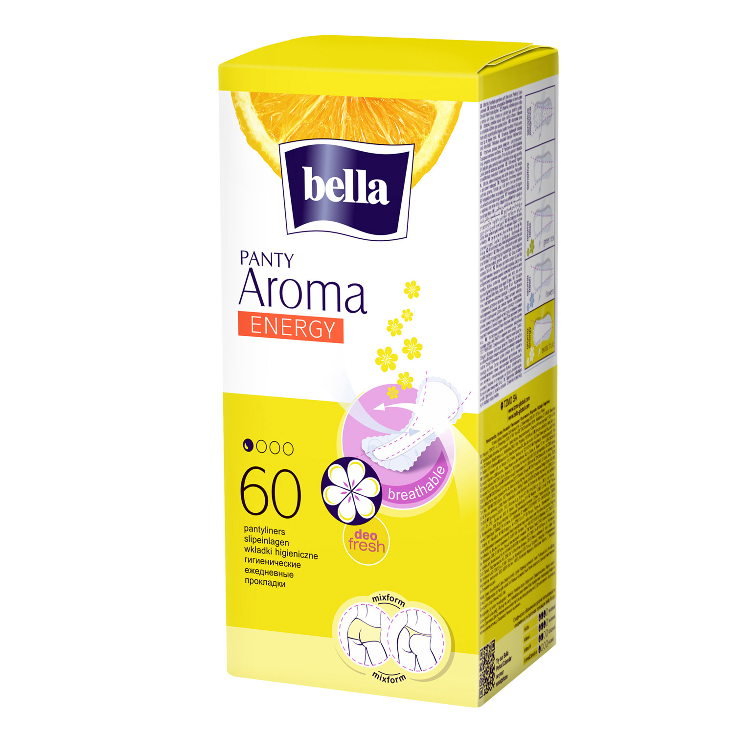 Прокладки Белла Panty Arоma Energy 60шт