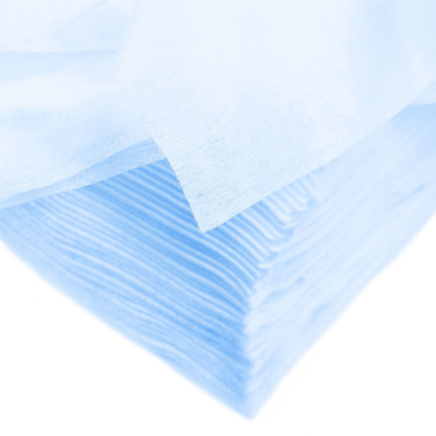 Простыня медицинская 80*200 BEAJOY Soft Standart одноразовая голубая в сложении 25штук