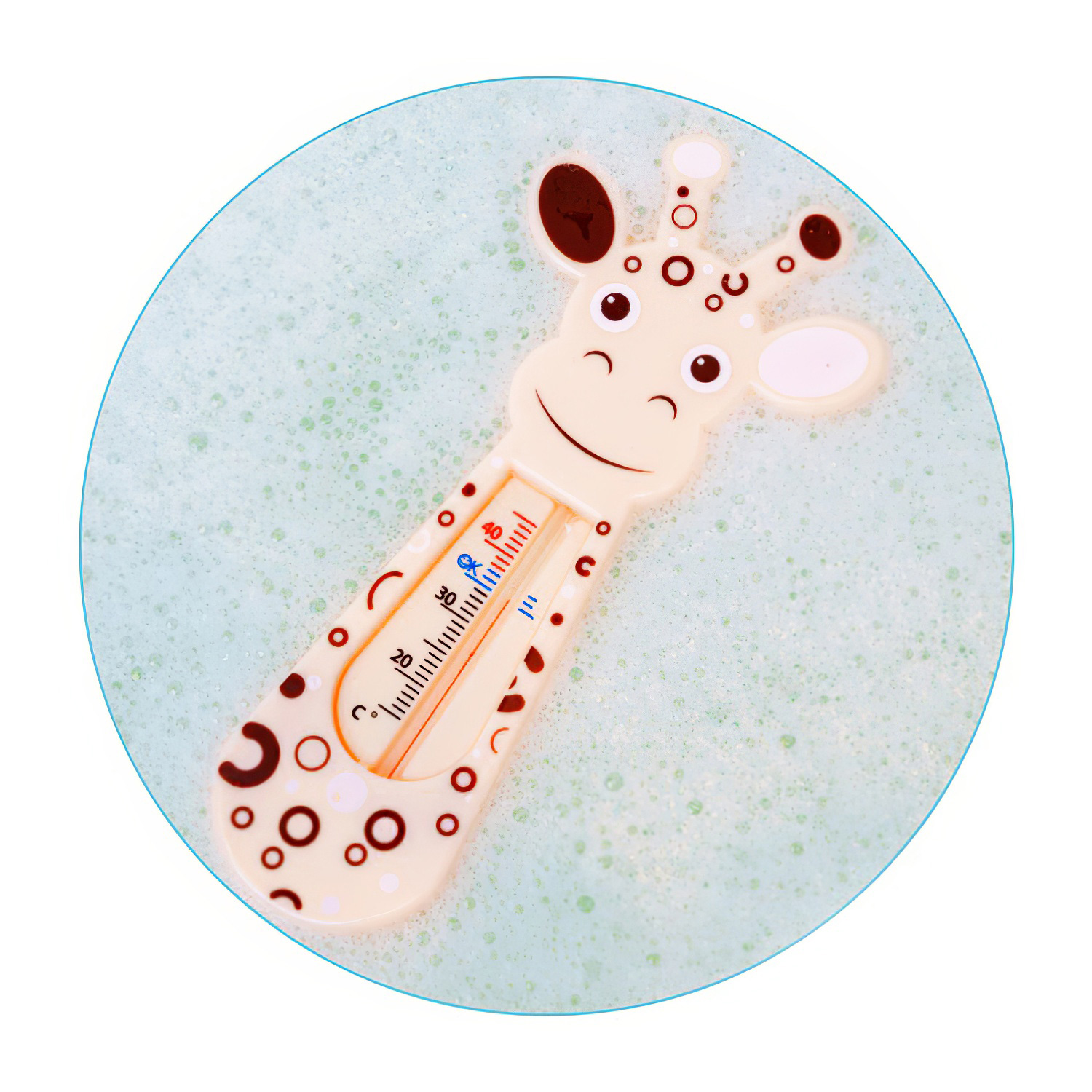 Термометр для воды ROXY-KIDS RBS-001 Черно-белая Коровка - 2