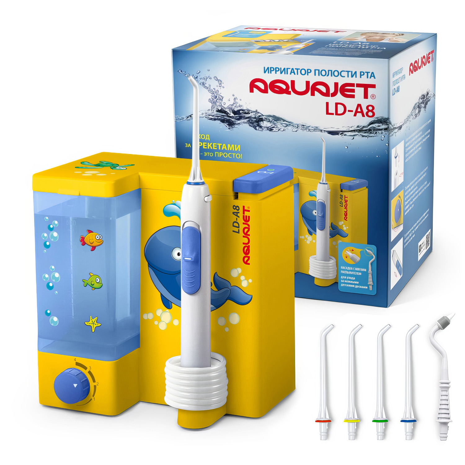 Ирригатор полости рта Aquajet LD-A8 детский - 11