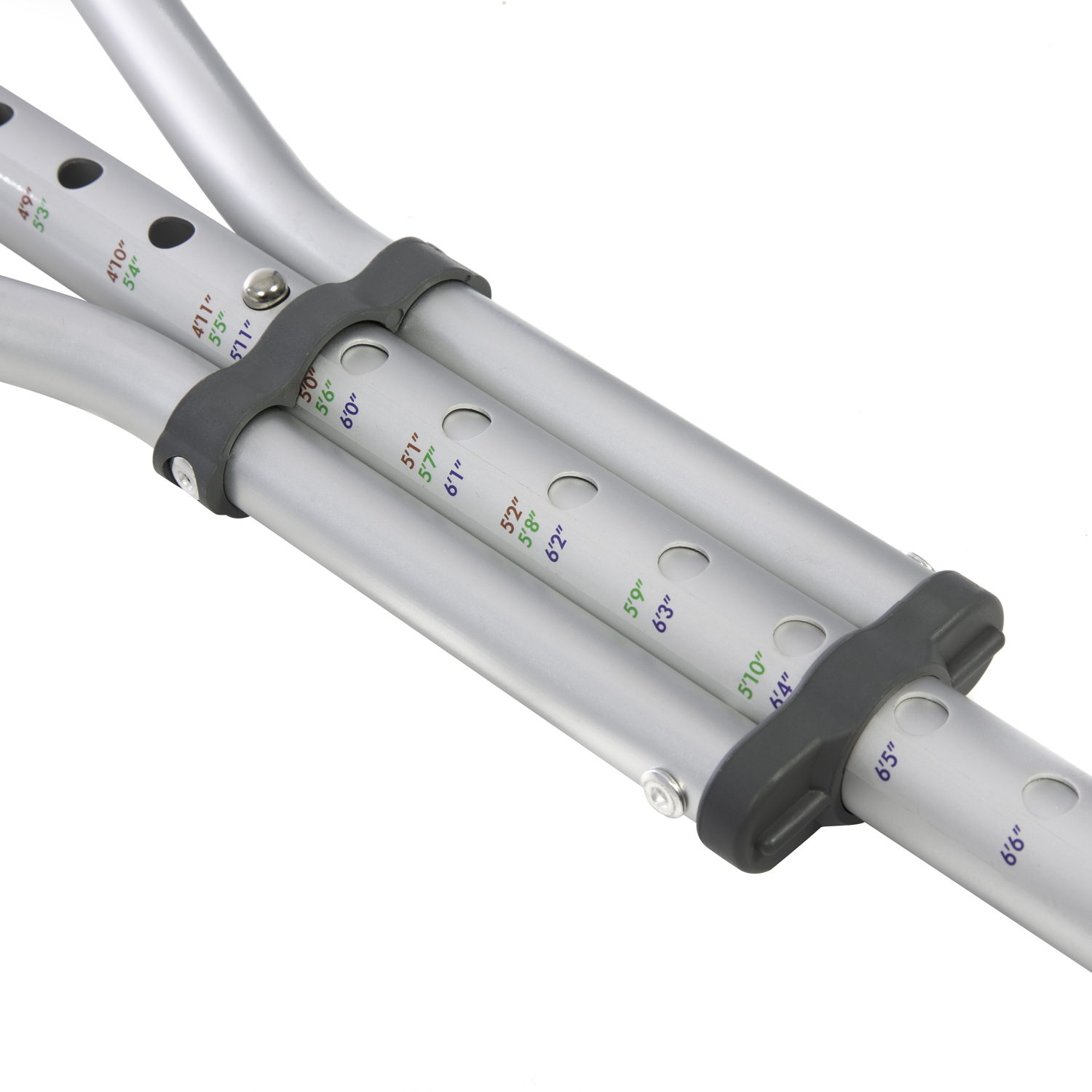 Подмышечные костыли ORTONICA KR 401 алюминевые без УПС, до 110кг - 6
