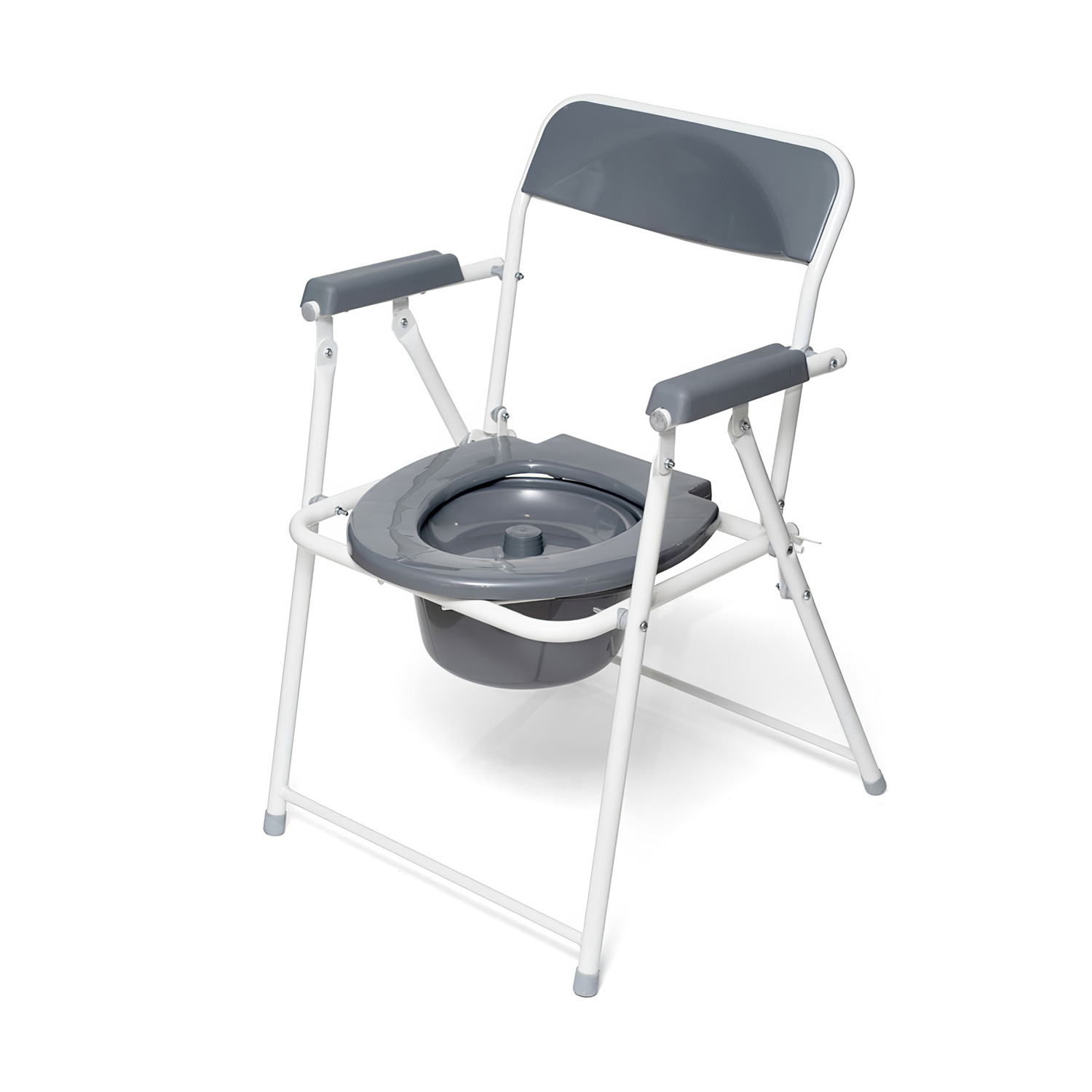 Кресло-туалет BARRY WC600 с поручнями, до 100 кг белый - 1