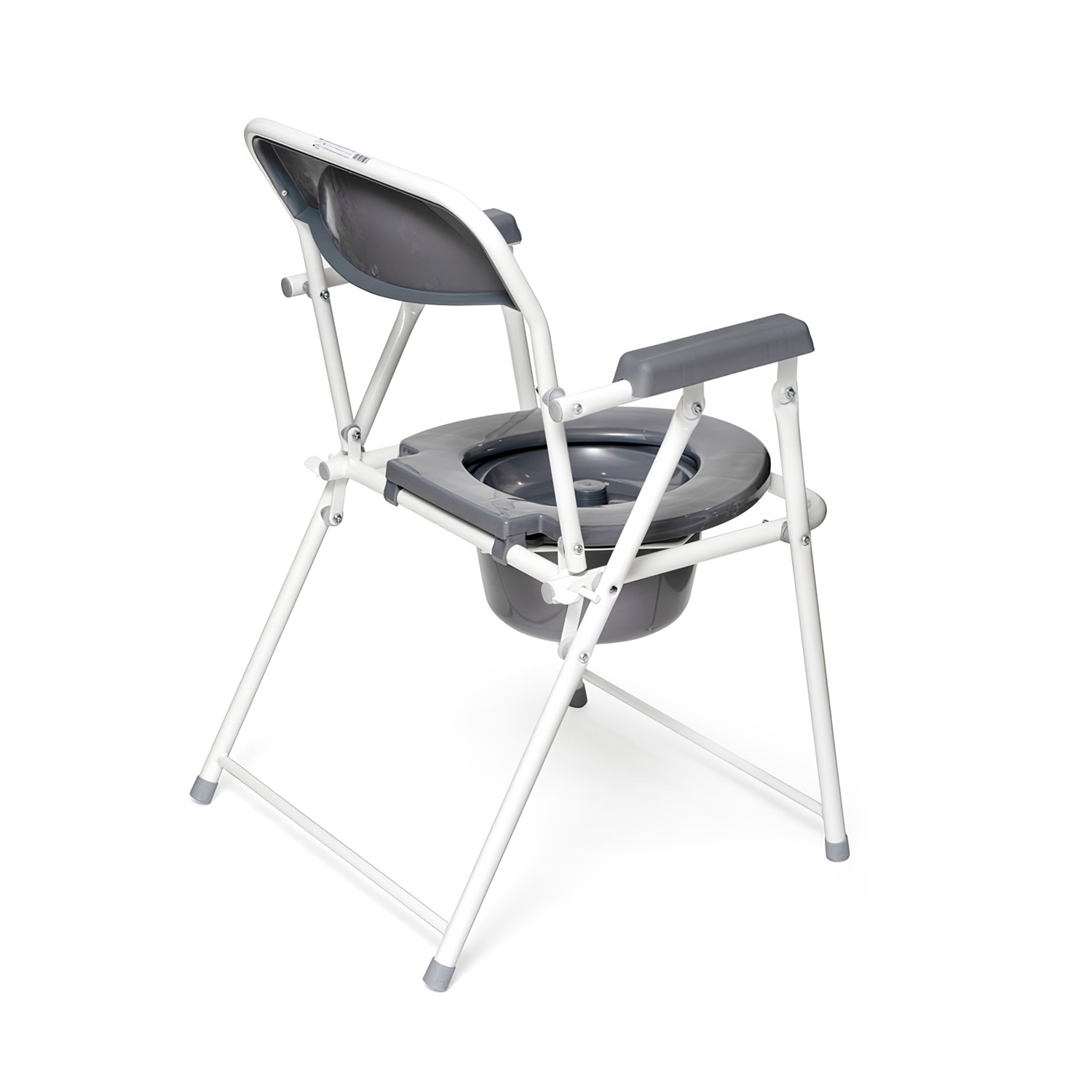Кресло-туалет BARRY WC600 с поручнями, до 100 кг белый - 4