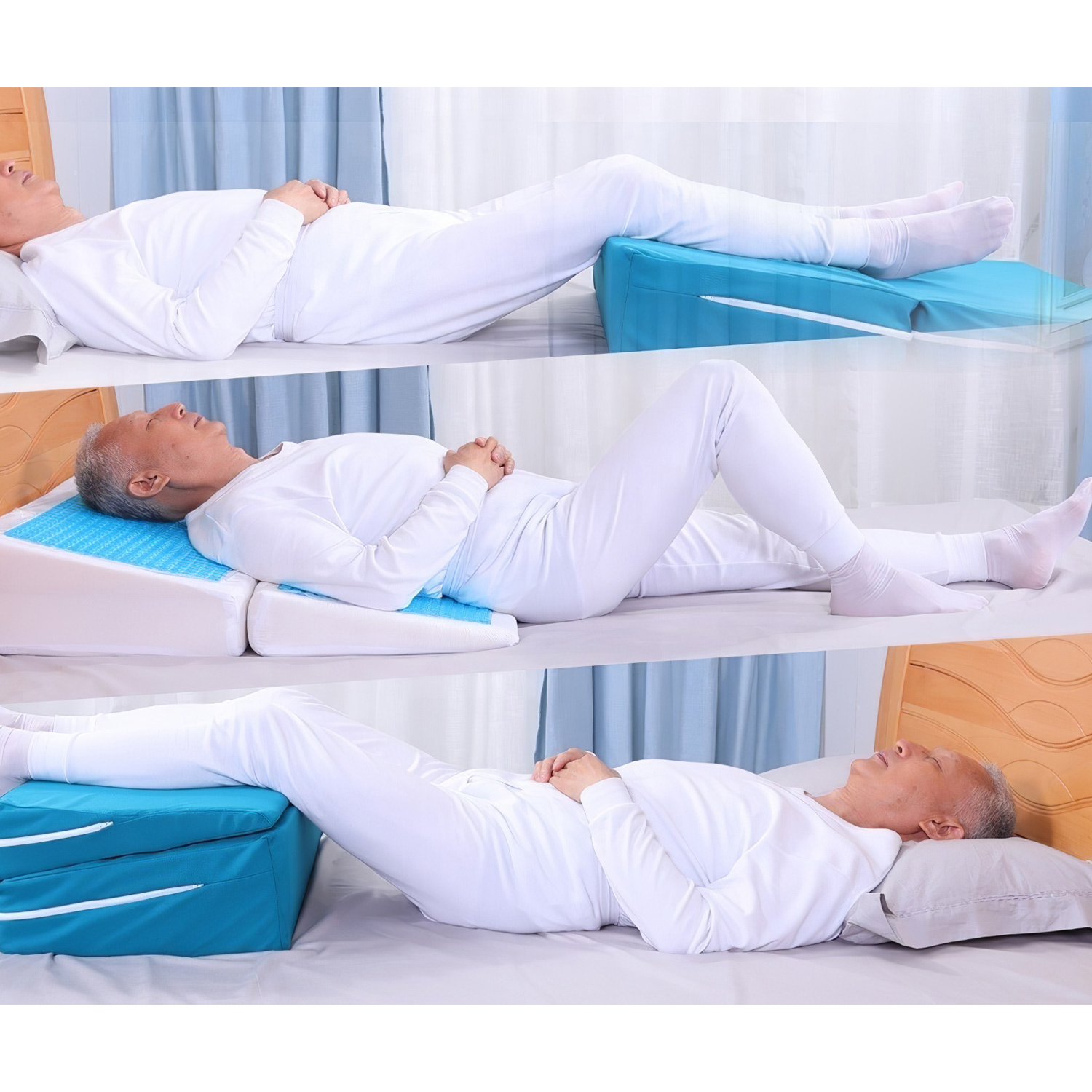 Подушка противопролежневая MEGA-Klsk-100 (80*60*18/2см) без геля  - 2