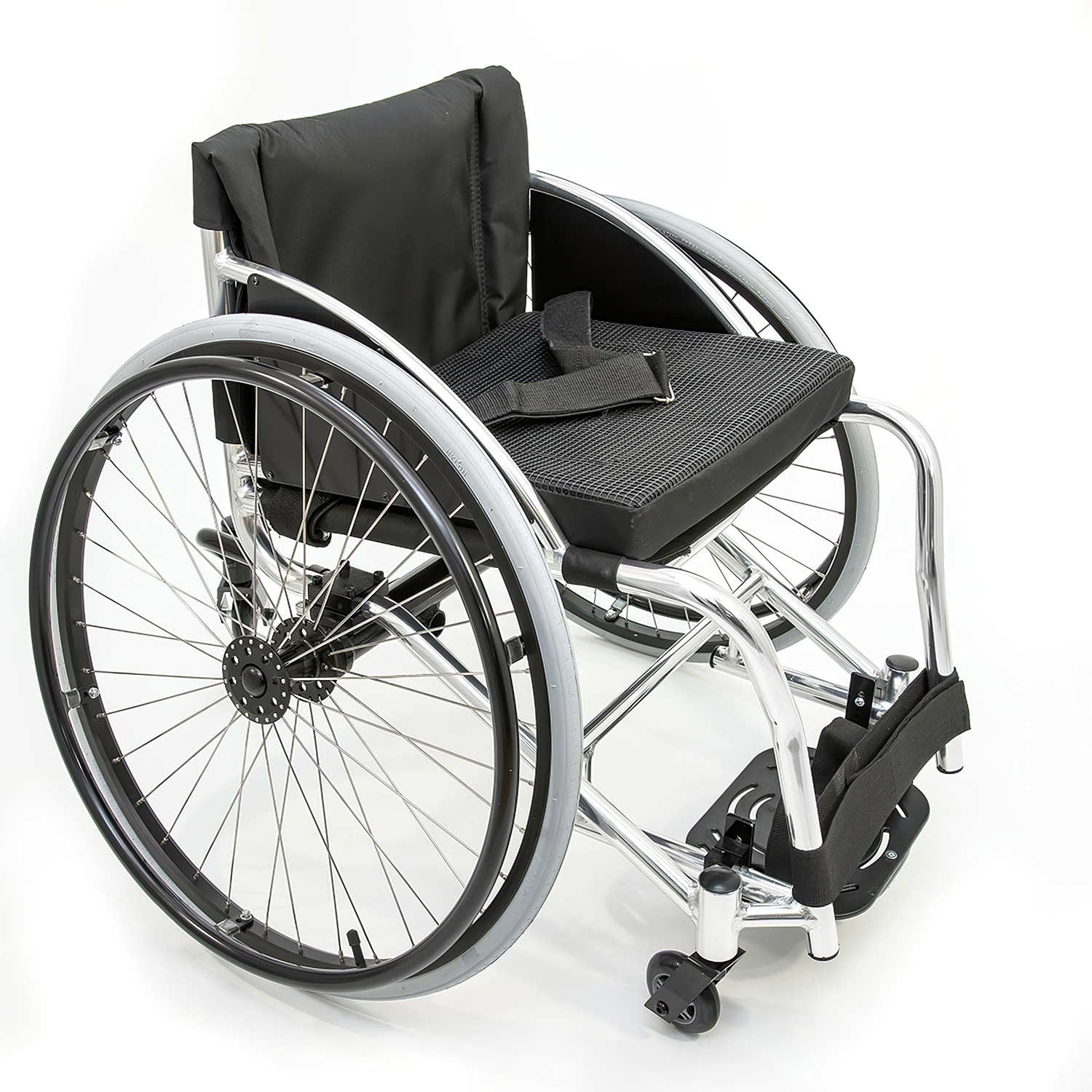 Кресло-коляска инвалидная МЕГА-ОПТИМ FS755L-30 спортивная для танцев, до 100кг (ширина сиденья 30см)