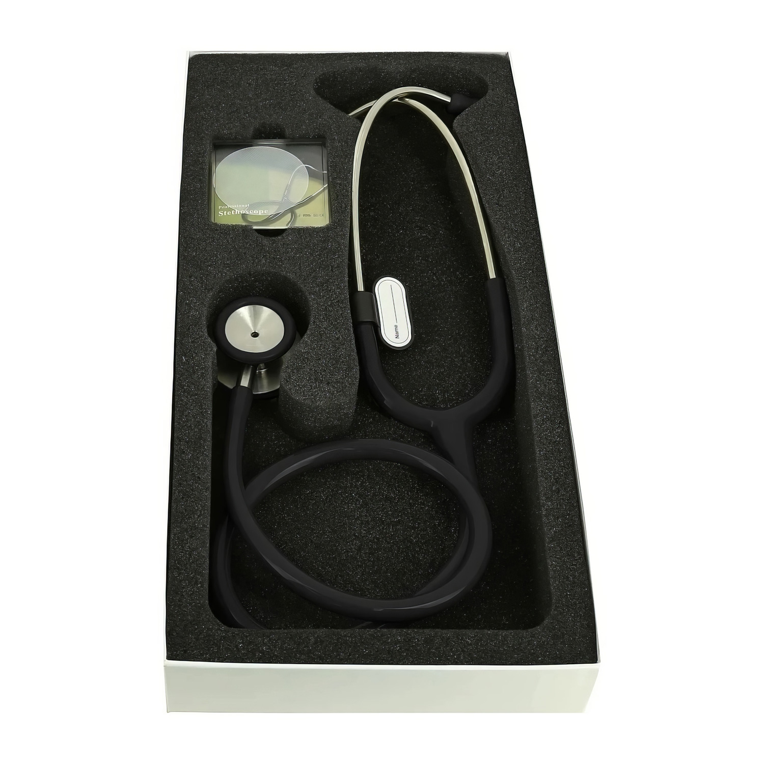Стетоскоп Amrus 04-AM420 Deluxe Master двухсторонний терапевтический красный - 9