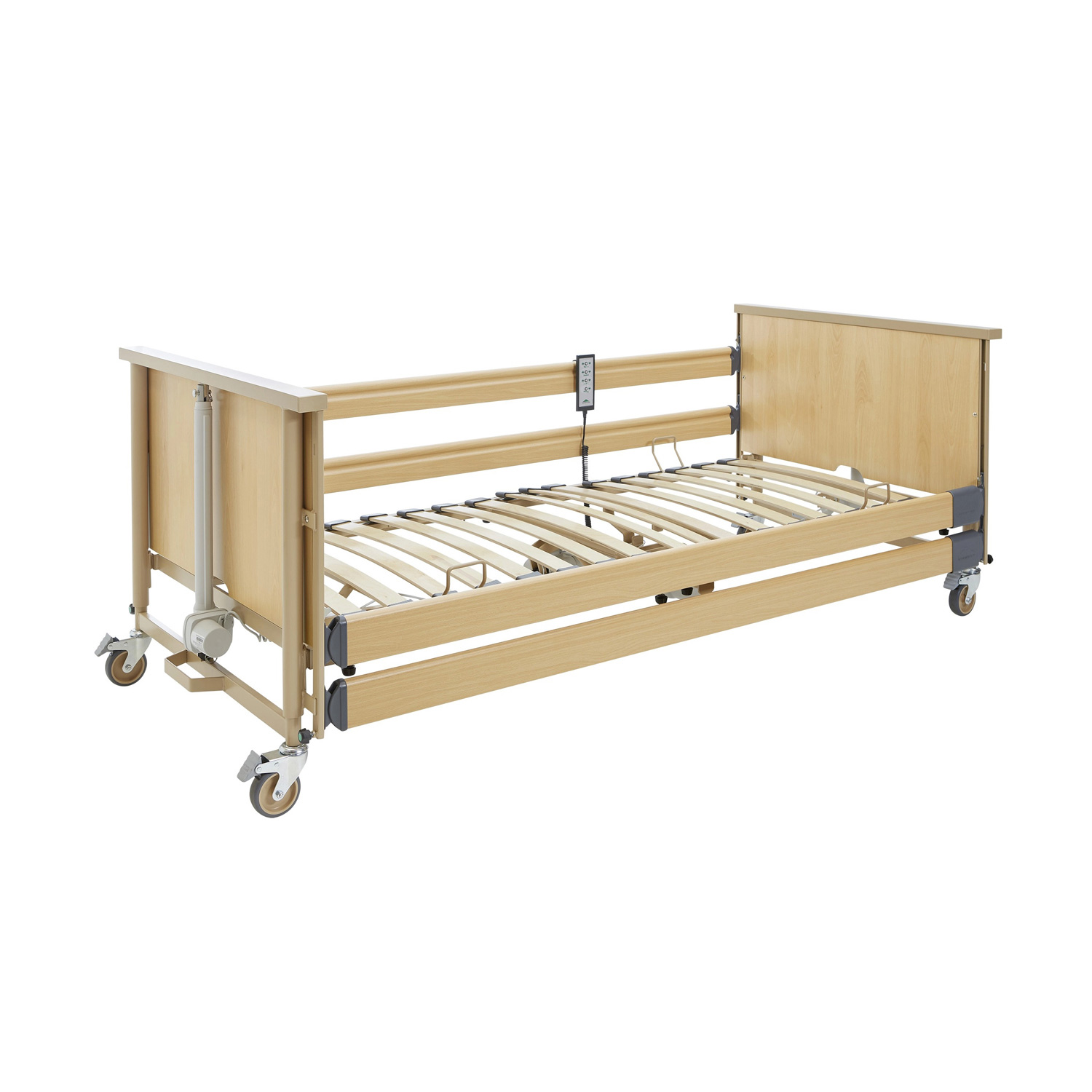 Кровать электрическая Burmeier Dali Standard  4-х секционная с матрасом до 185 кг