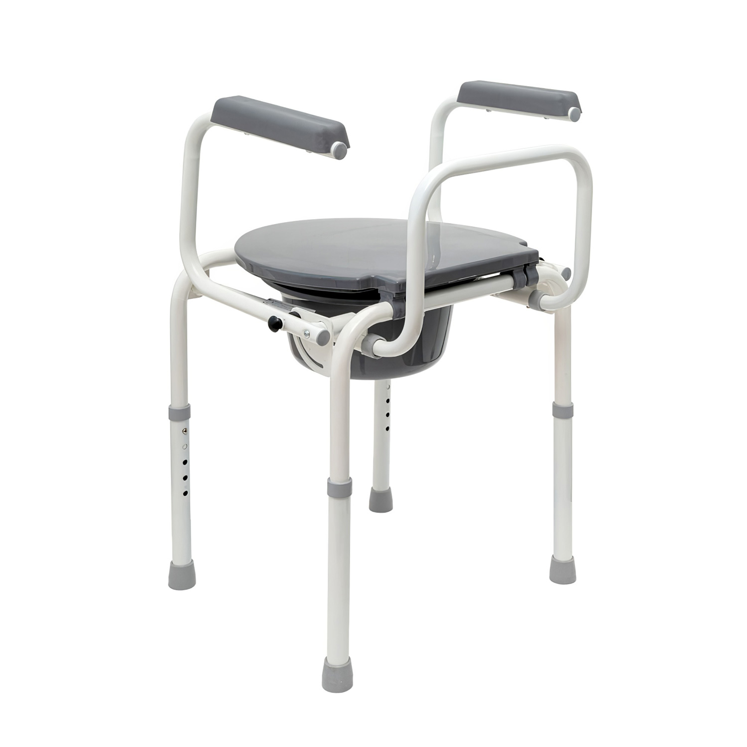 Кресло-туалет BARRY WC302 с поручнями, до 100кг - 4