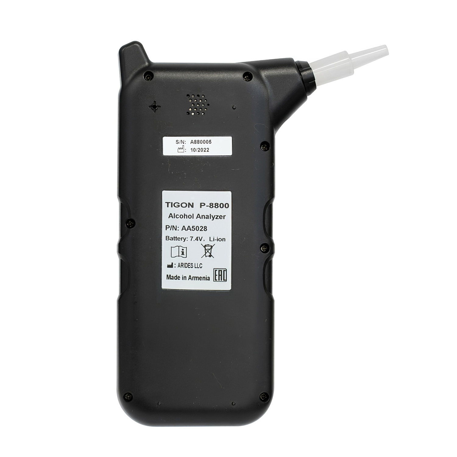 Алкотестер Tigon Р-8800 с поверкой - 3
