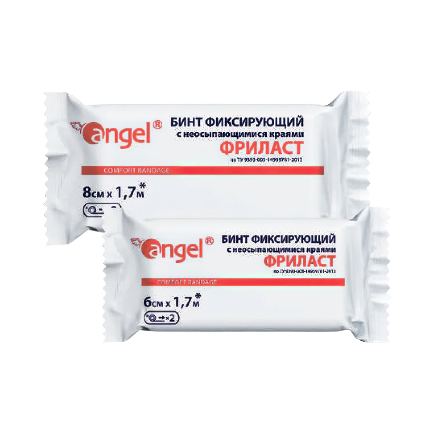 Бинт фиксирующий Фриласт Аngel 10см*1,7м