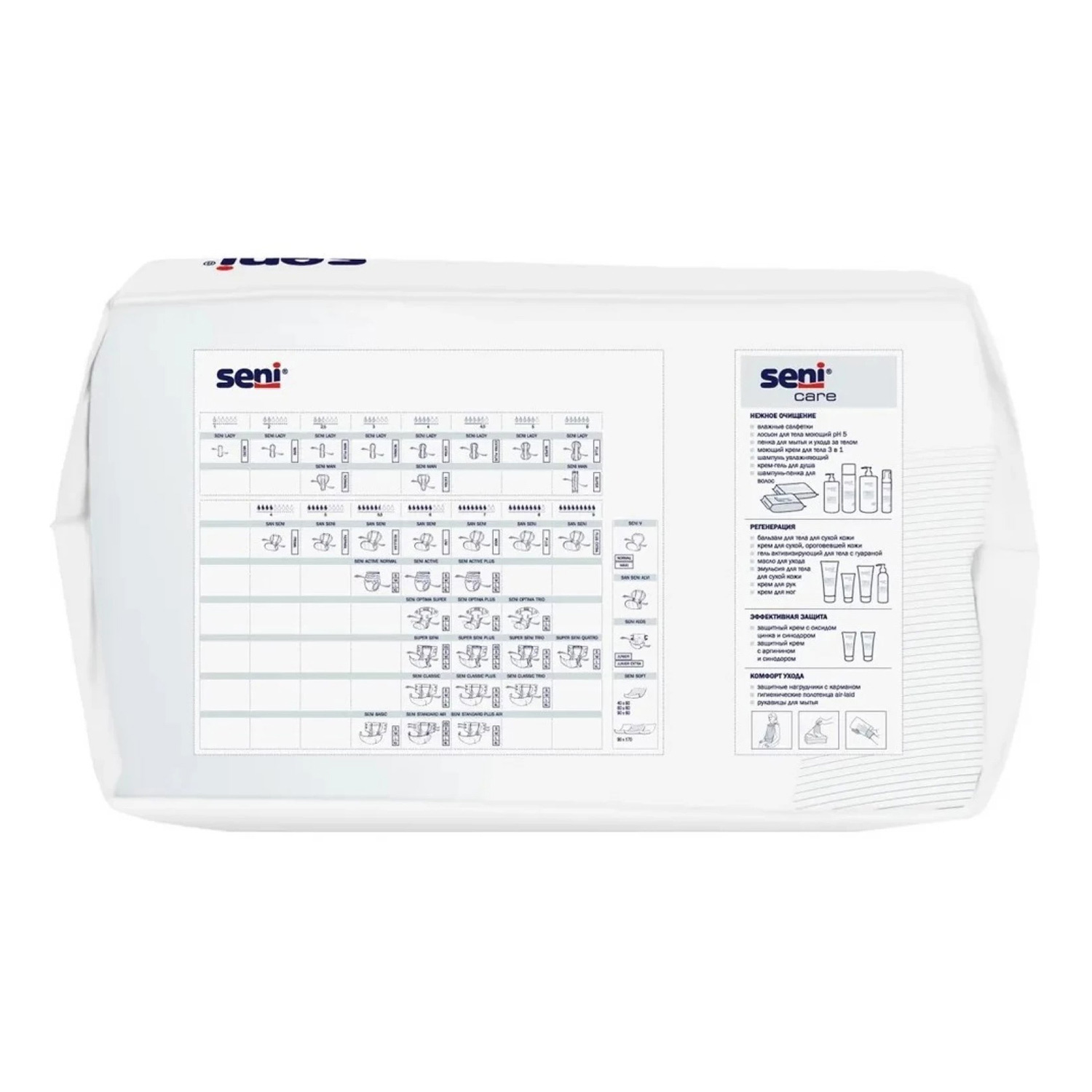 Пеленки SENI soft Basic Ромб 60*90 30 штук одноразовые впитывающие для лежачих больных - 4