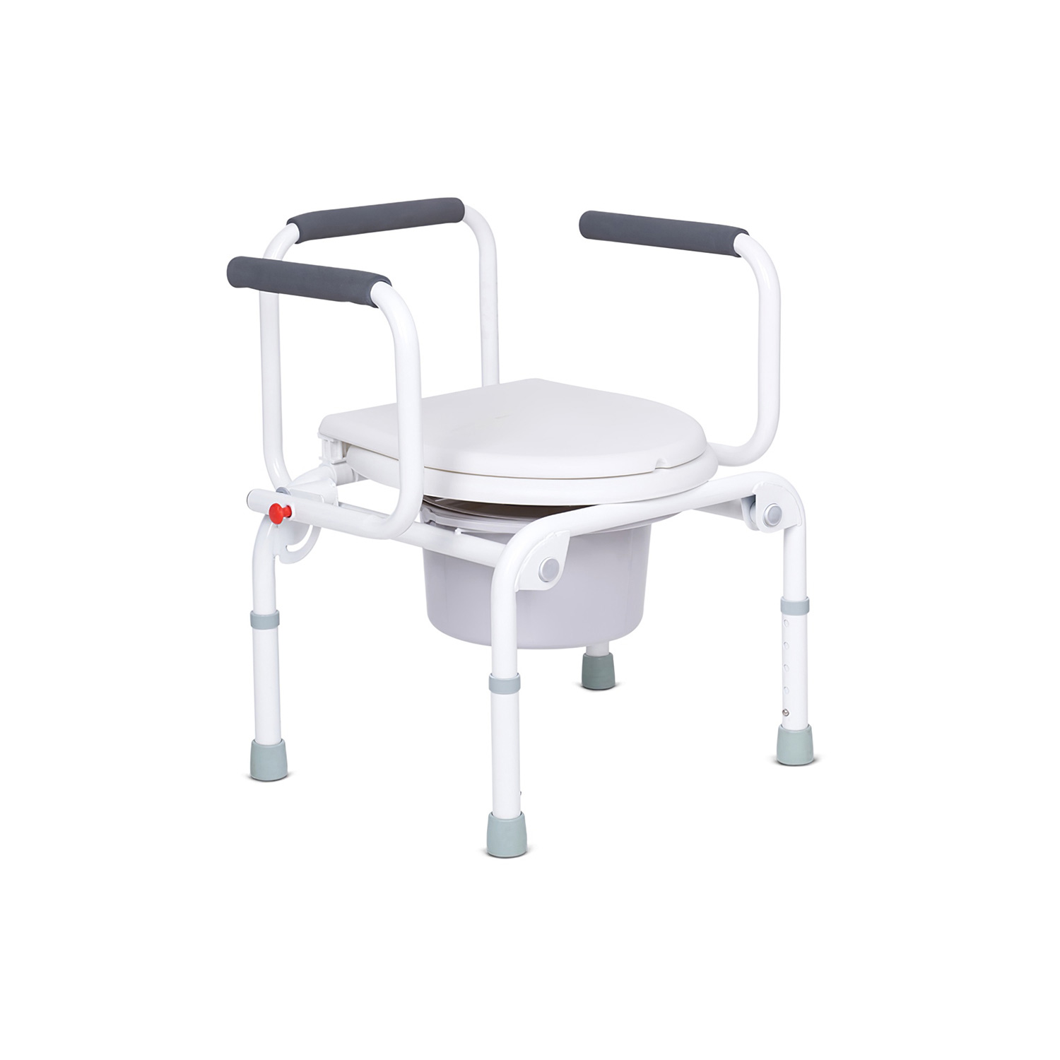 Кресло-туалет ARMED KR813 с поручнями, до 150кг - 4