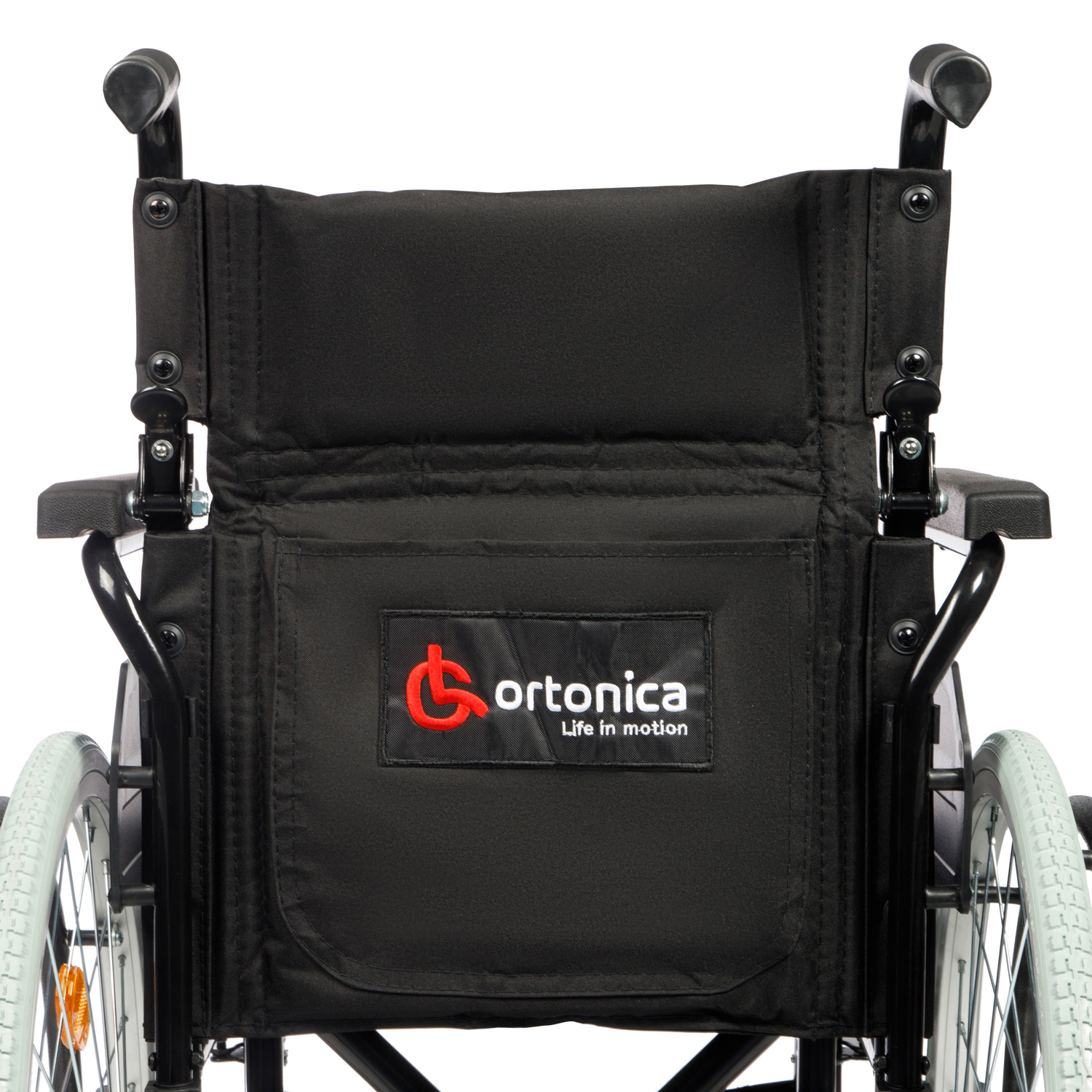 Кресло-коляска инвалидная ORTONICA Base 400 складная, до 130кг - 13