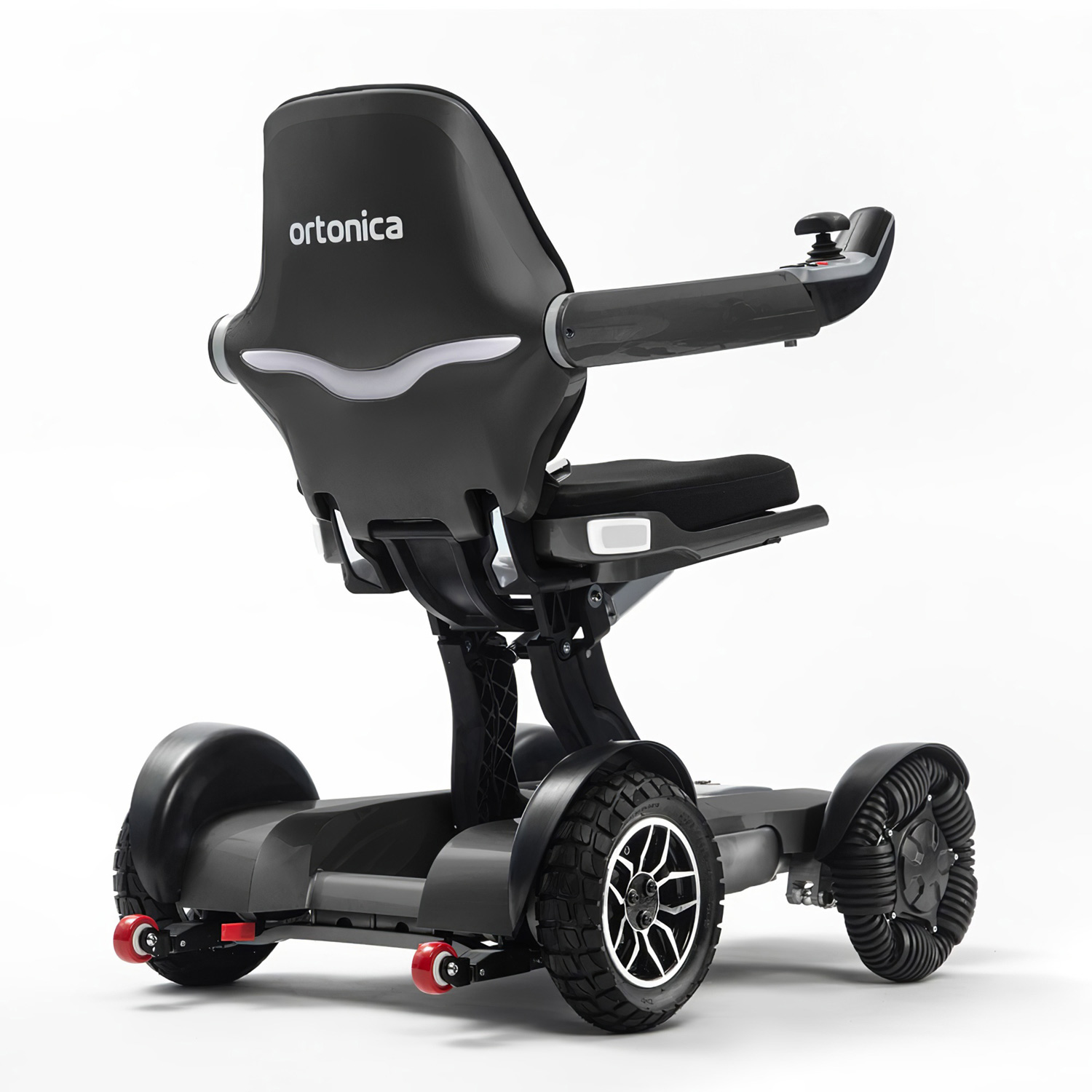 Кресло-коляска инвалидная ORTONICA Pulse 750 с электроприводом до 120кг серая - 1