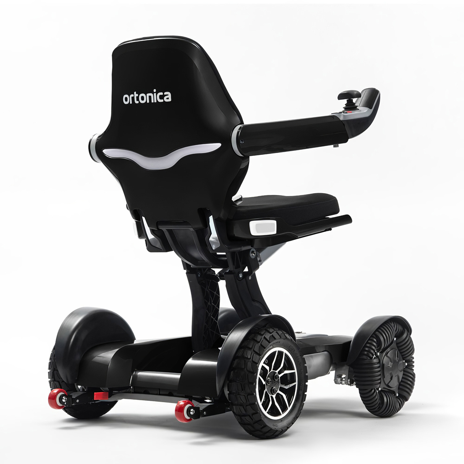 Кресло-коляска инвалидная ORTONICA Pulse 750 с электроприводом до 120кг серая - 3