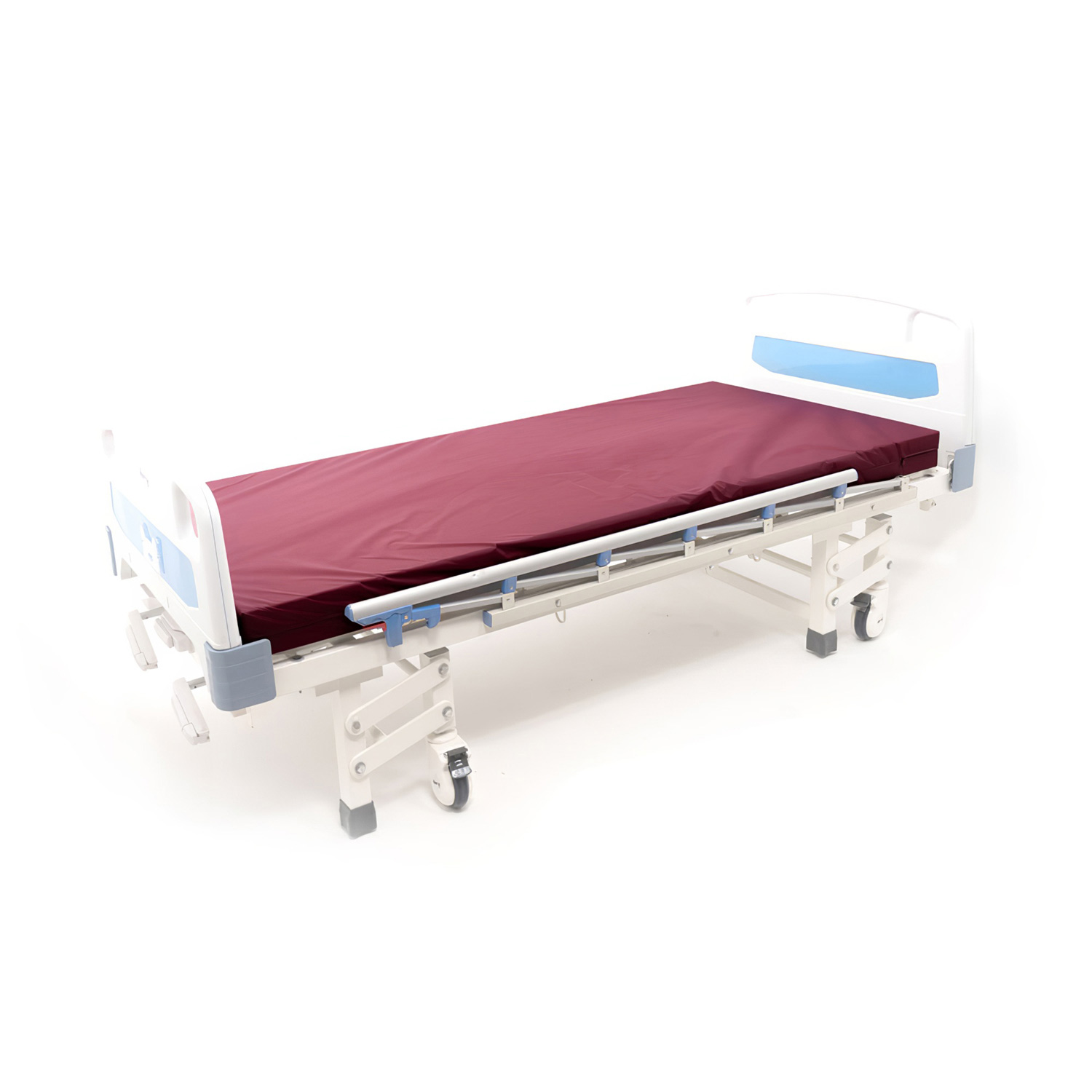 Медицинский матрас SGMedical НПВ 1241 90x200 непромокаемый бордовый - 5