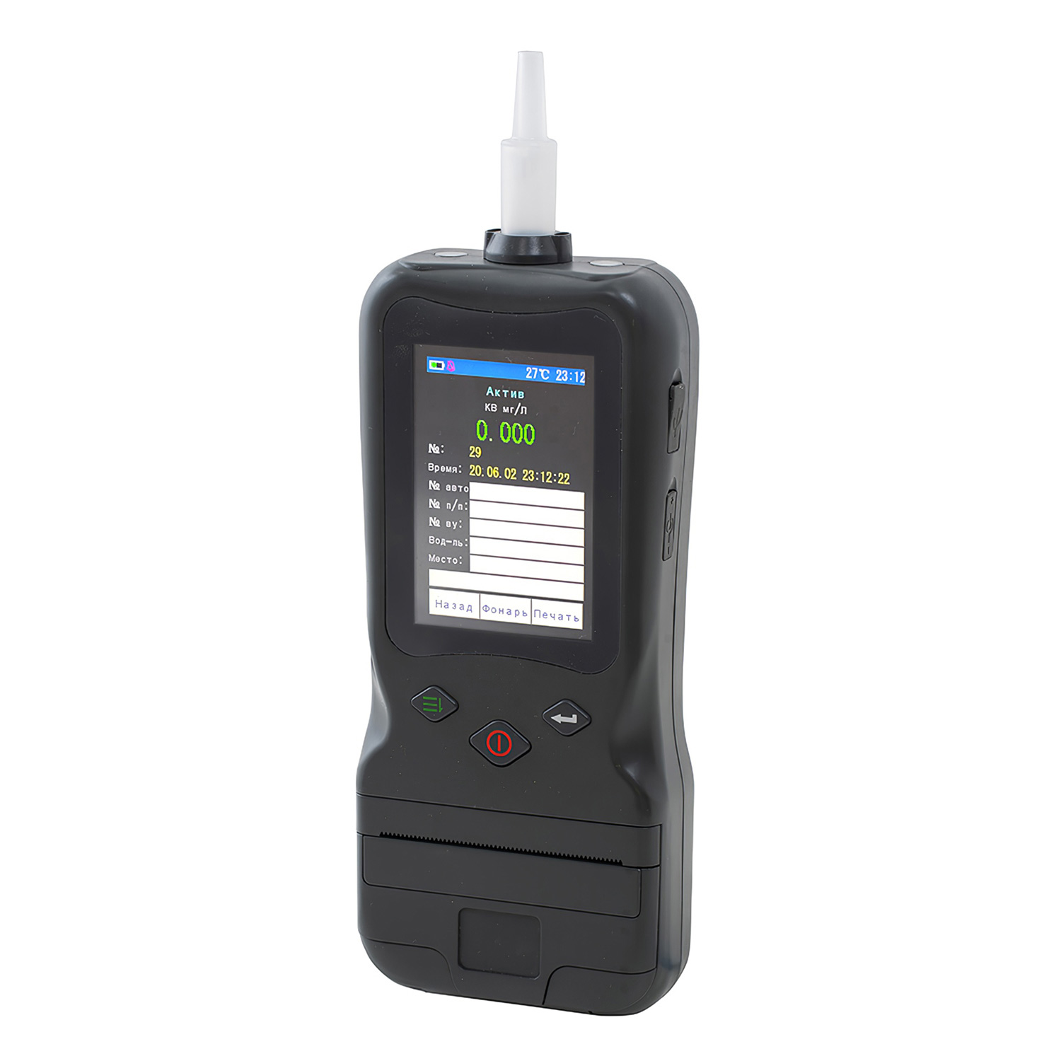 Алкотестер Tigon P-6000 с принтером и поверкой - 2