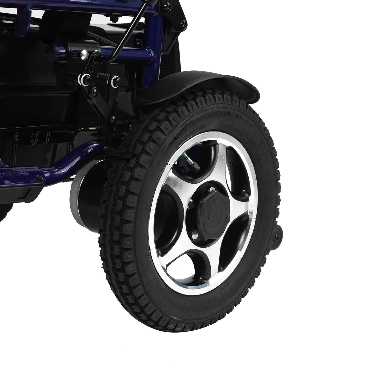 Кресло-коляска инвалидная ORTONICA Pulse 110 с электроприводом до 150кг (пневмошины, ширина сиденья 50,5см) - 15