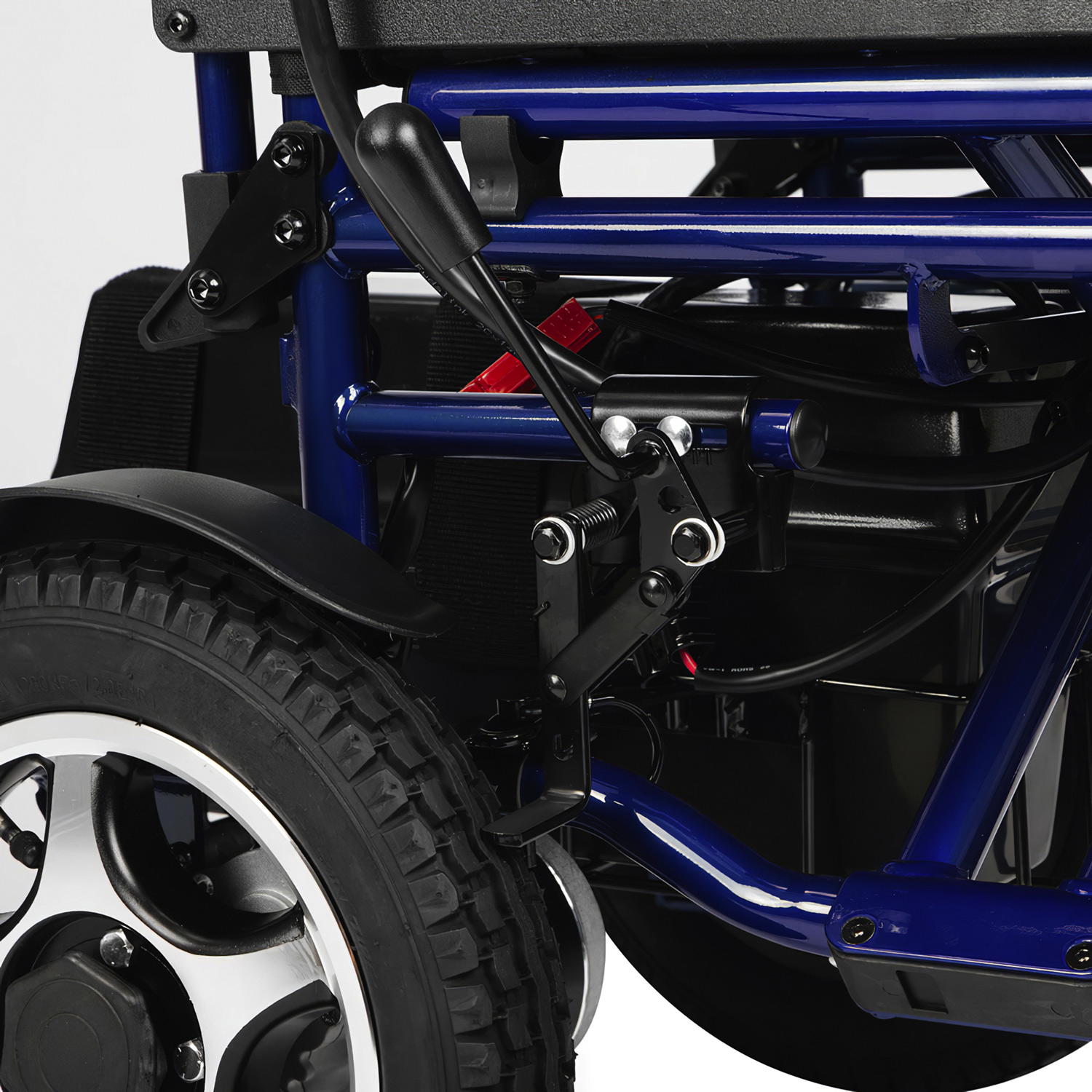 Кресло-коляска инвалидная ORTONICA Pulse 110 с электроприводом до 150кг (пневмошины, ширина сиденья 50,5см) - 17