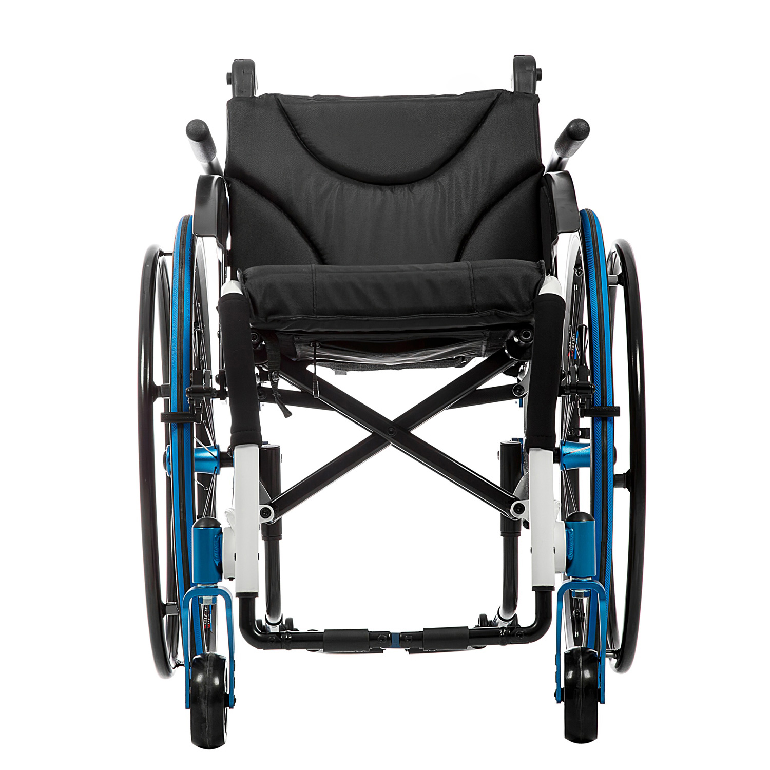Кресло-коляска инвалидная Ortonica Active Life 4000 складная до 130кг (немецкиие шины,ширина сиденья 43см) - 6