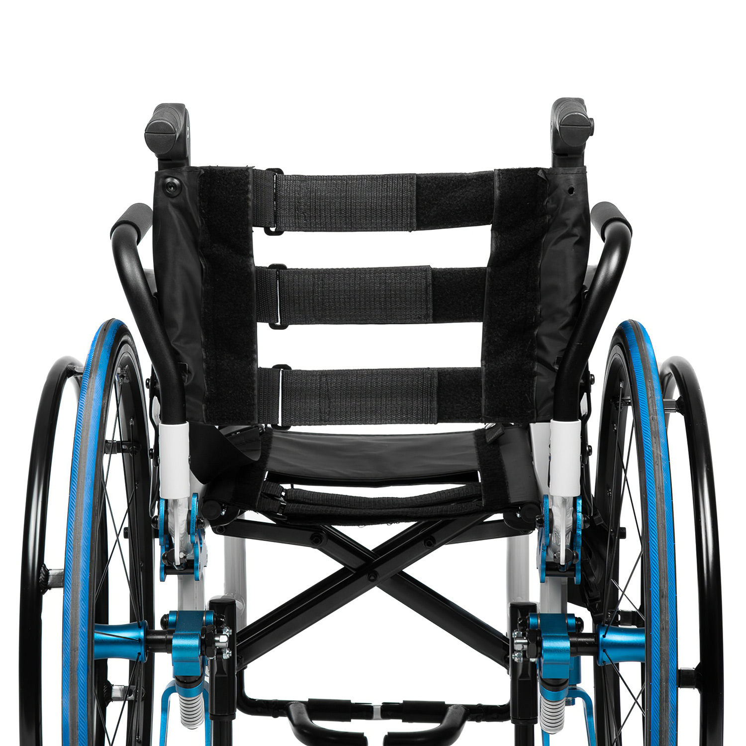 Кресло-коляска инвалидная Ortonica Active Life 4000 складная до 130кг (немецкиие шины,ширина сиденья 43см) - 14