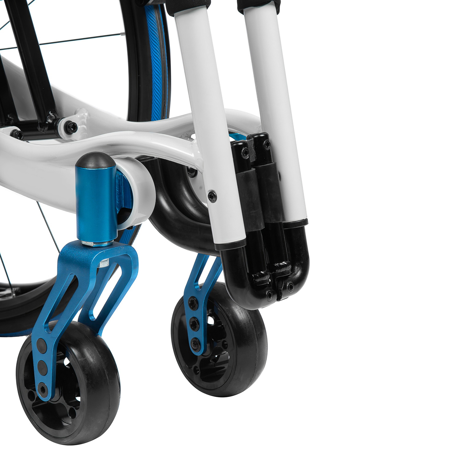 Кресло-коляска инвалидная Ortonica Active Life 4000 складная до 130кг (немецкиие шины,ширина сиденья 43см) - 20